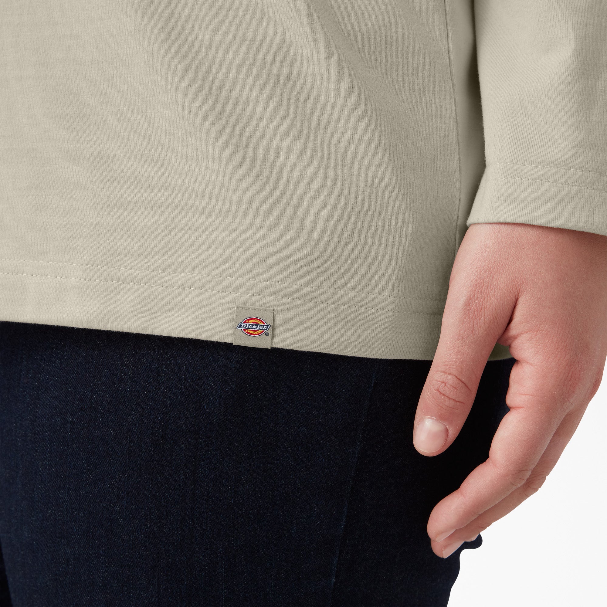 Women's Plus Heavyweight Henley - Image 5