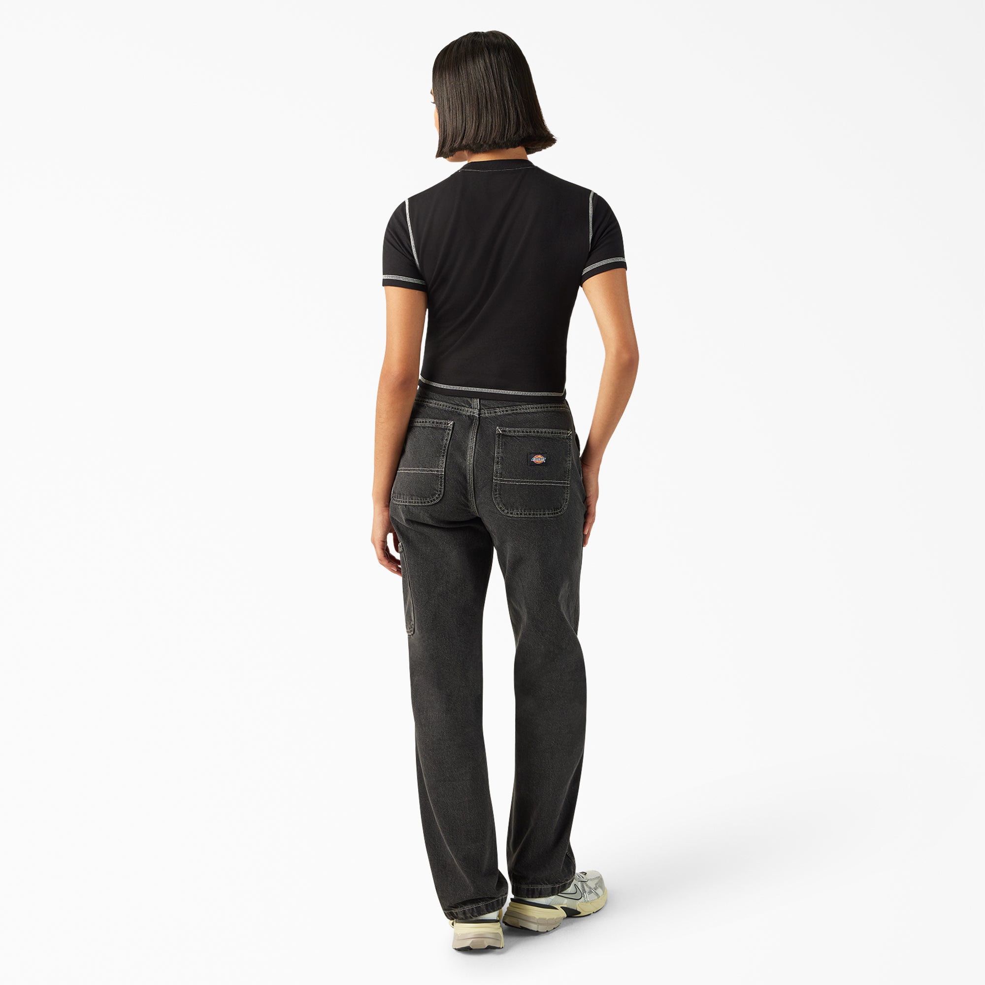 Women's Madison Loose Fit Double Knee Jeans - Image 6