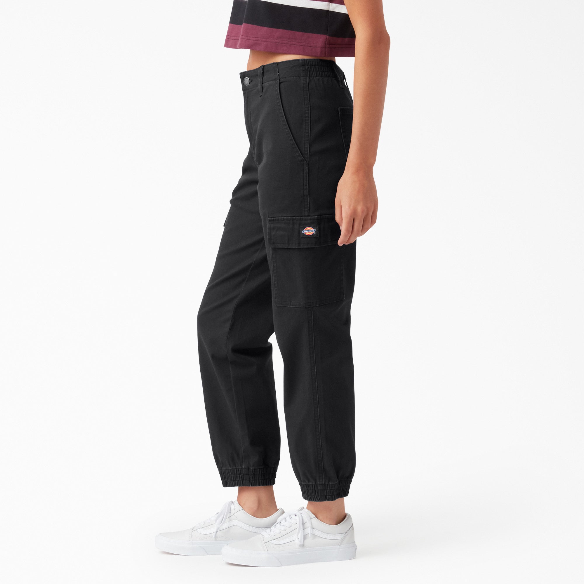 Women's High Rise Fit Cargo Jogger Pants - Image 8