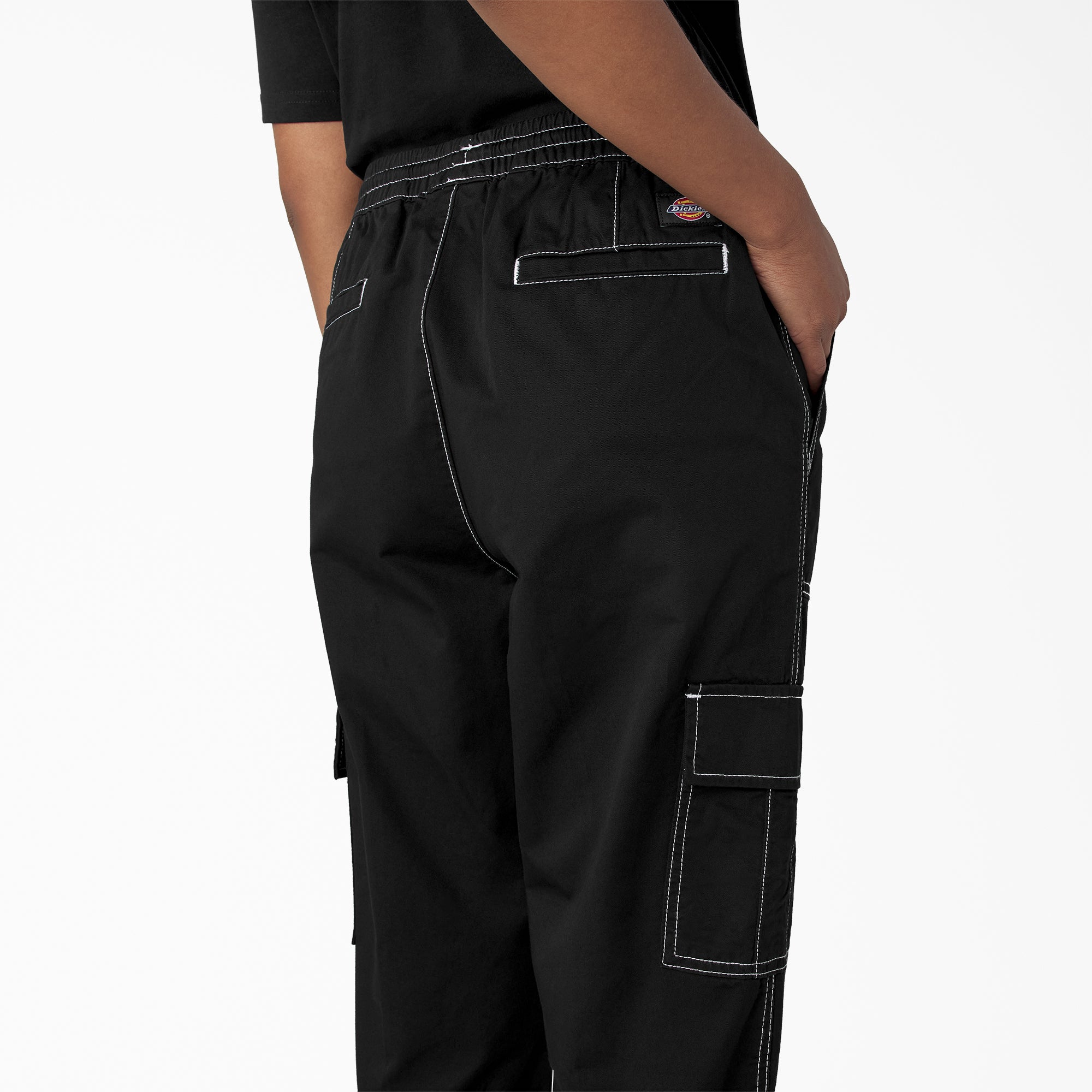 Women's Drawstring Cargo Pants - Image 20