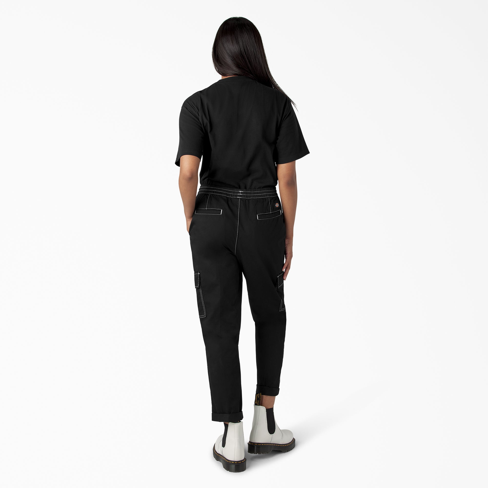 Women's Drawstring Cargo Pants - Image 16