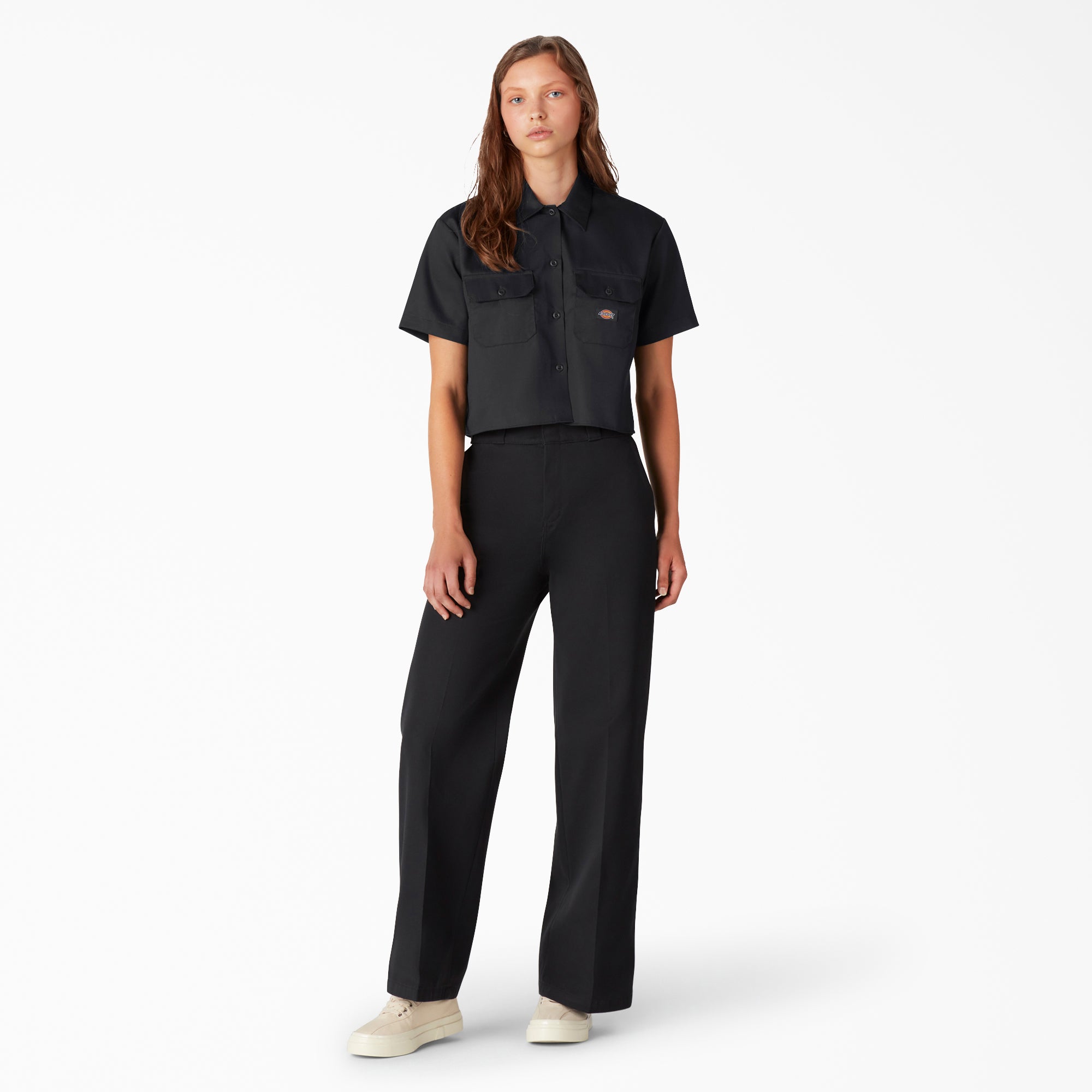 Women's Cropped Work Shirt - Image 4