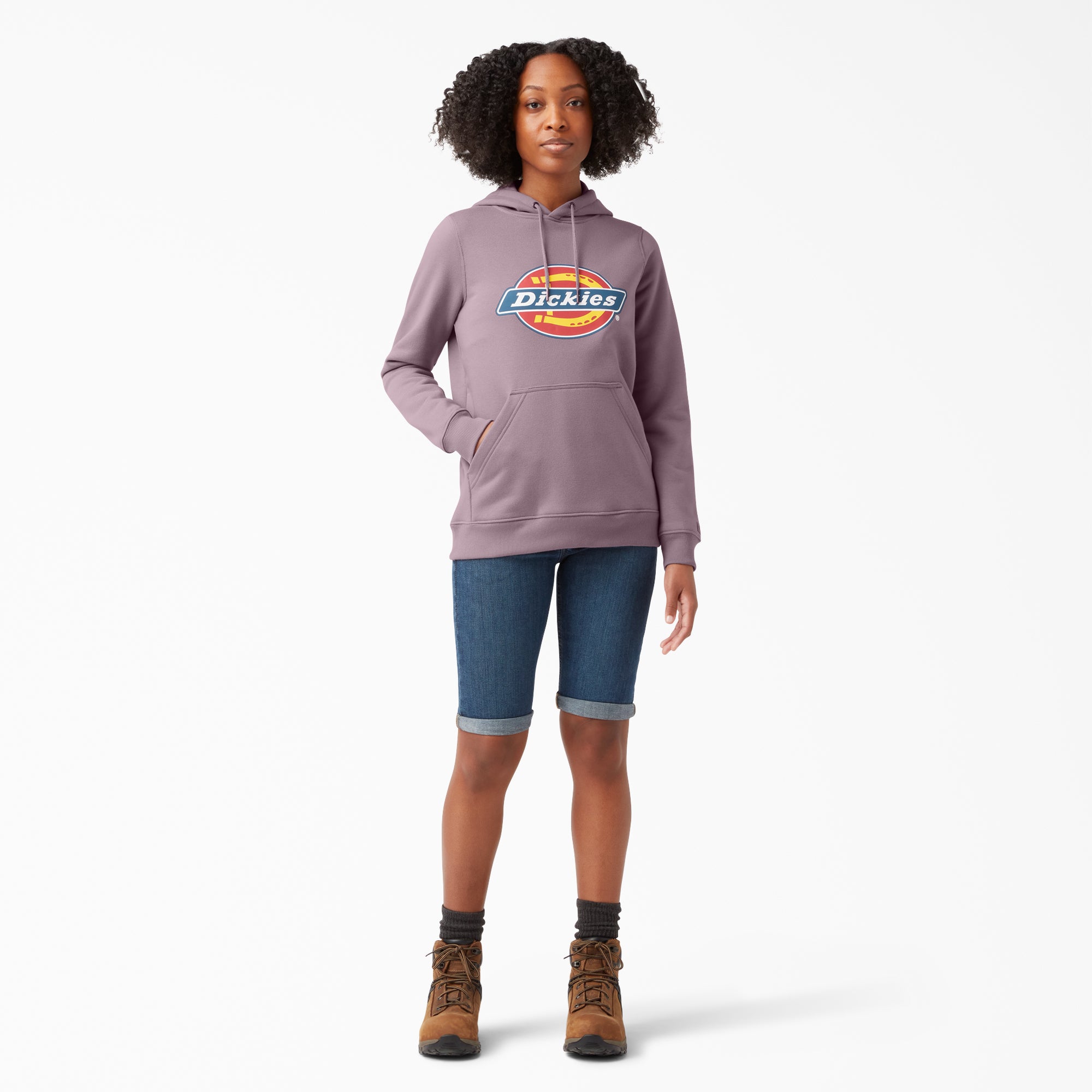 Women's Water Repellent Logo Hoodie - Image 4