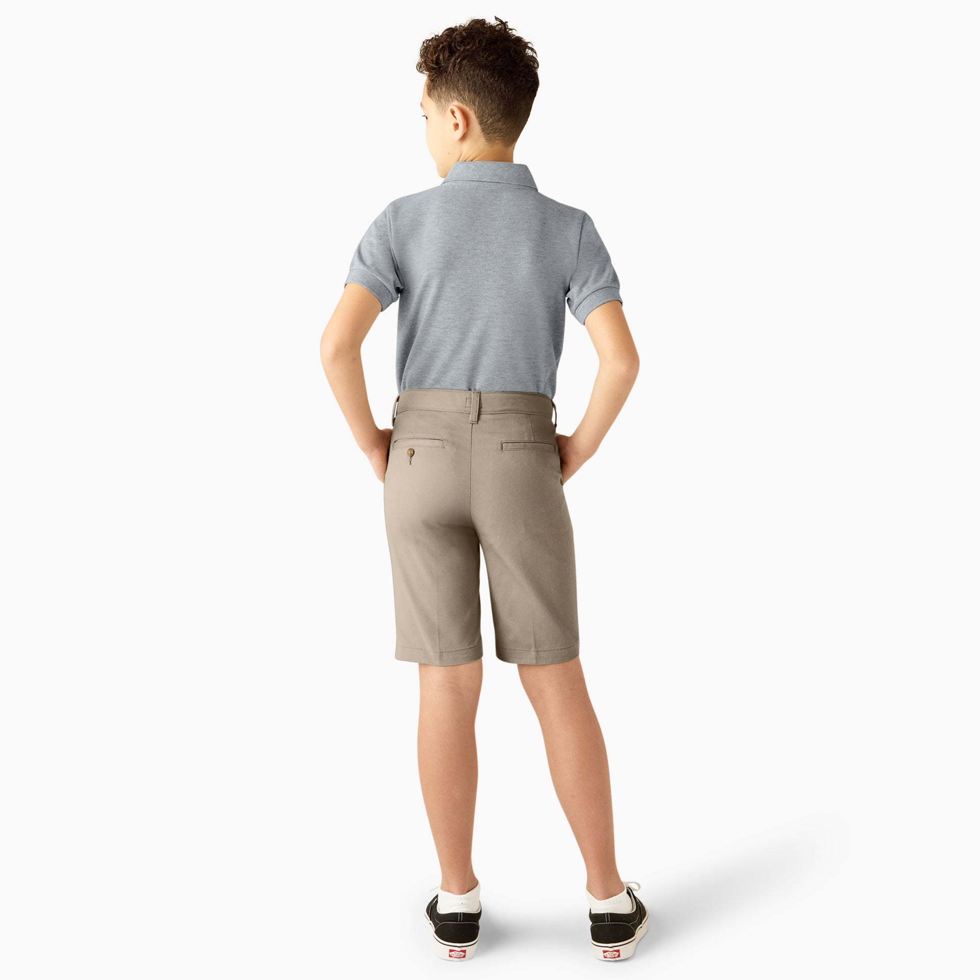 Boys' FLEX Slim Fit Shorts. 8-20 - Image 5