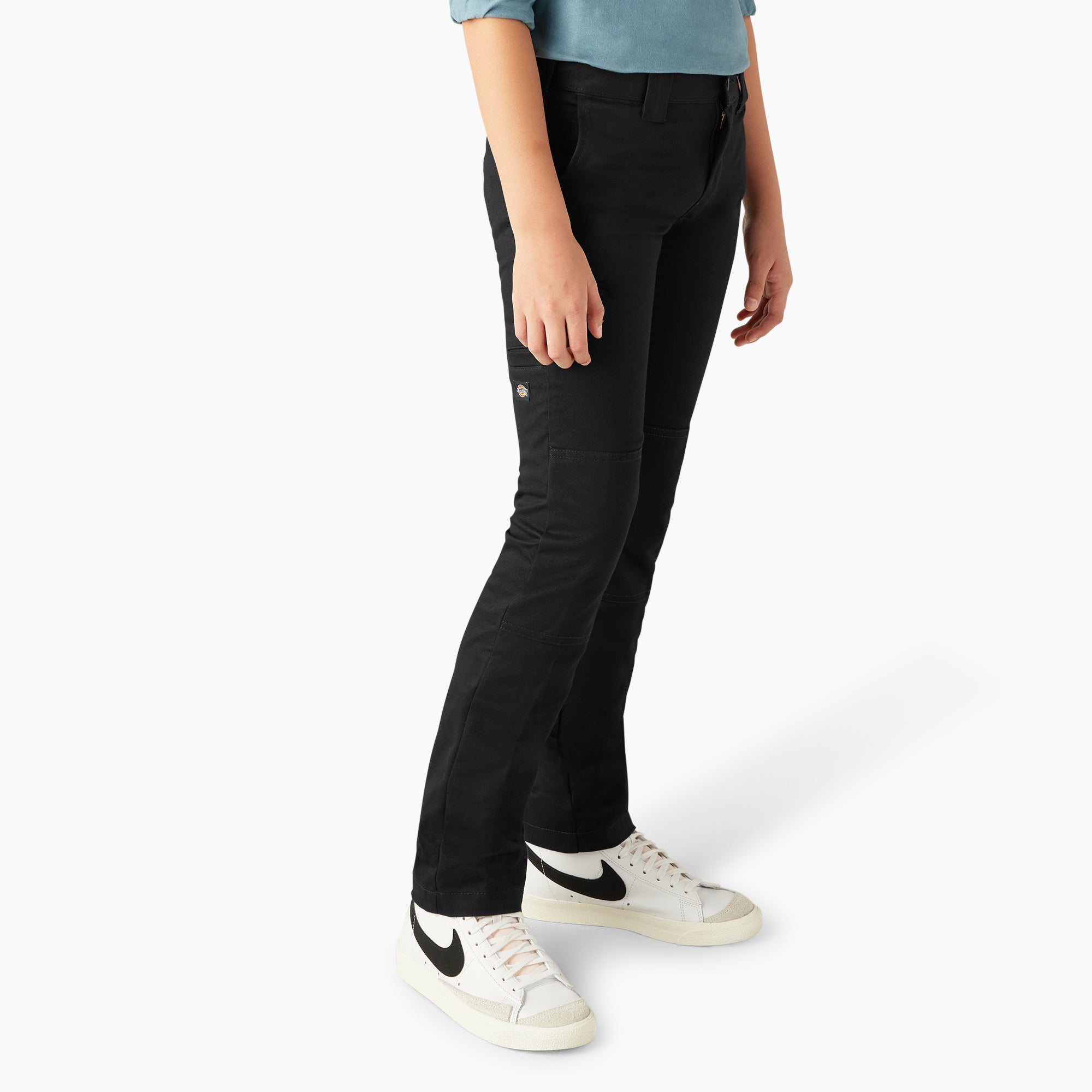 Boys' FLEX Skinny Fit Double Knee Pants. 4-20 - Image 4