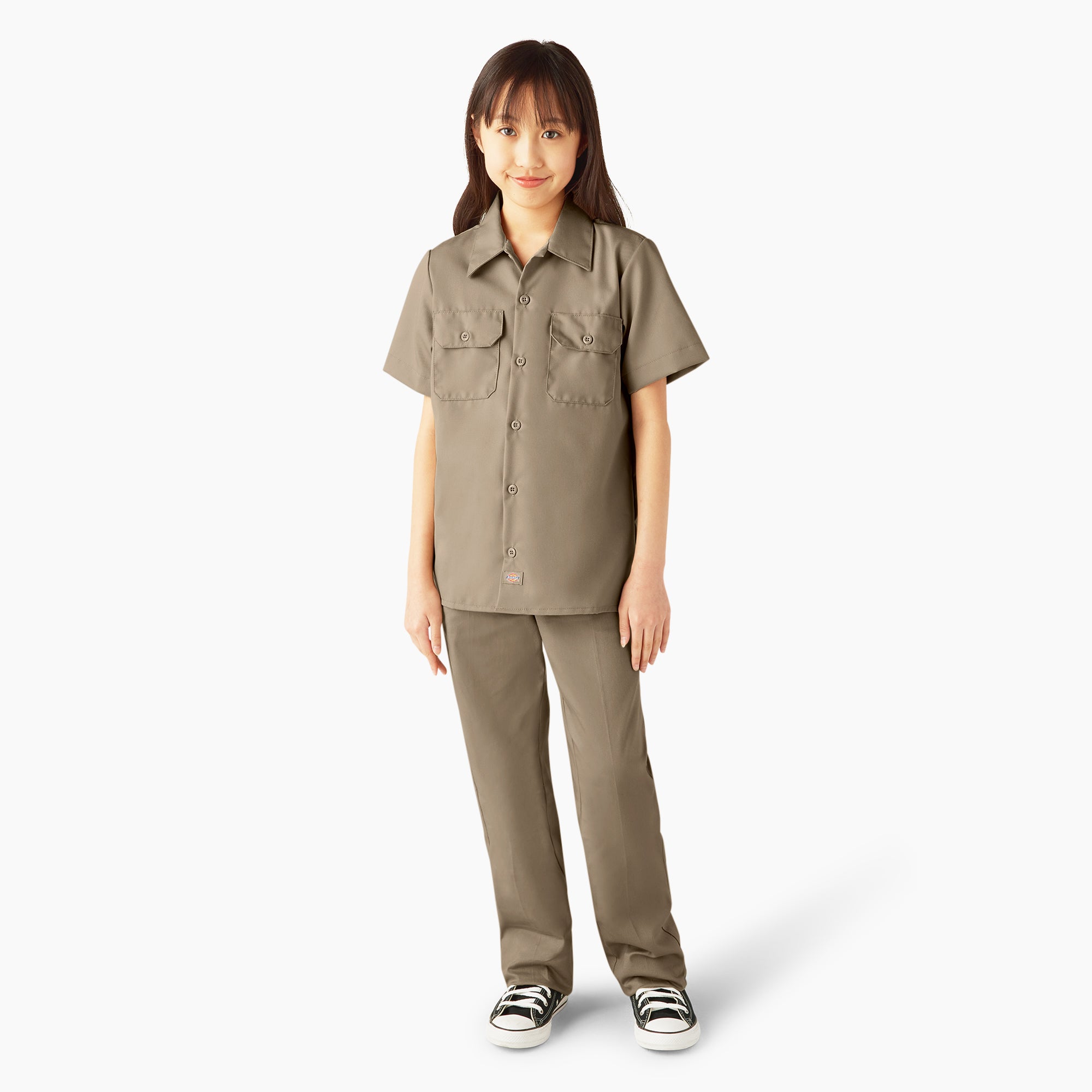 Kids' Short Sleeve Work Shirt - Image 4