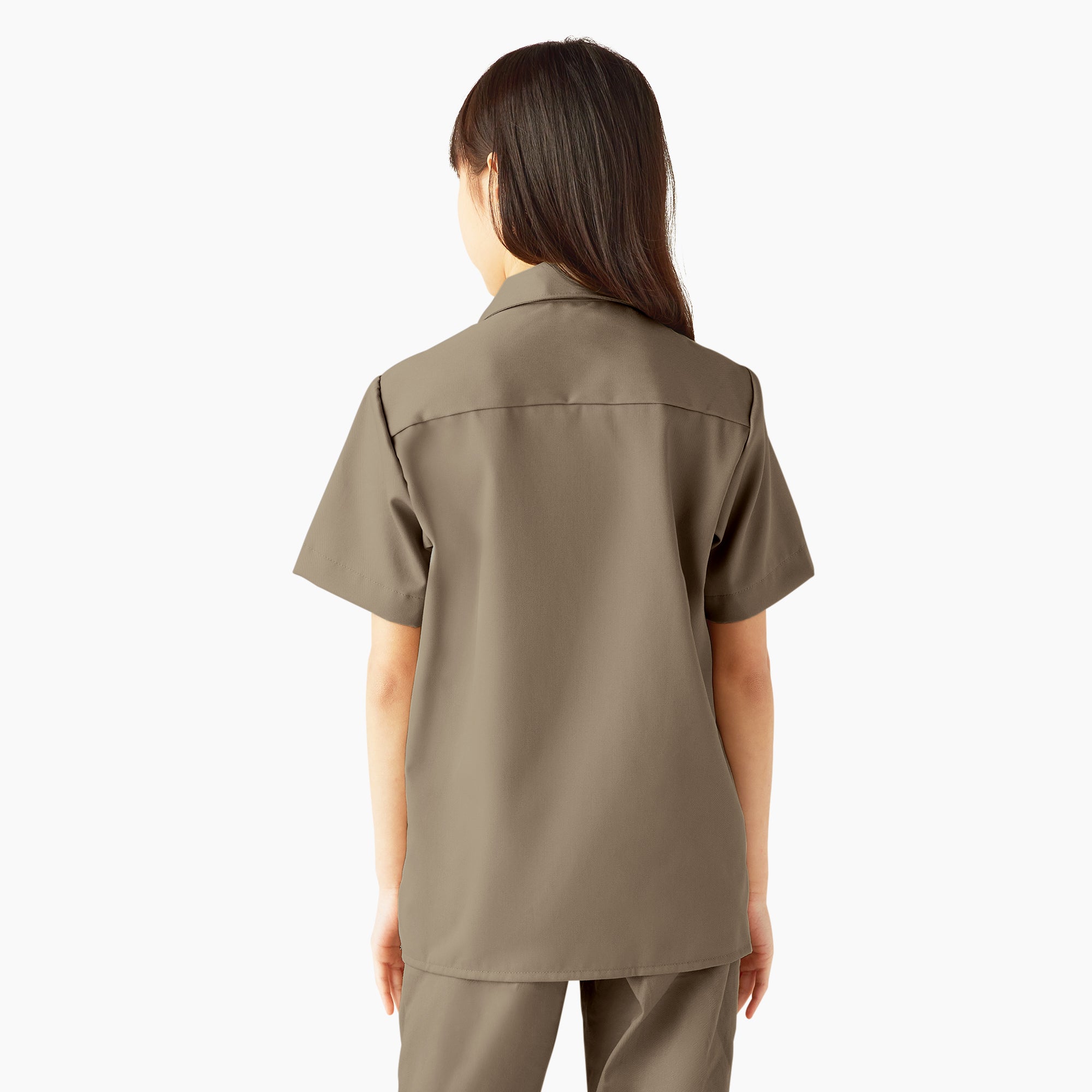 Kids' Short Sleeve Work Shirt - Image 2