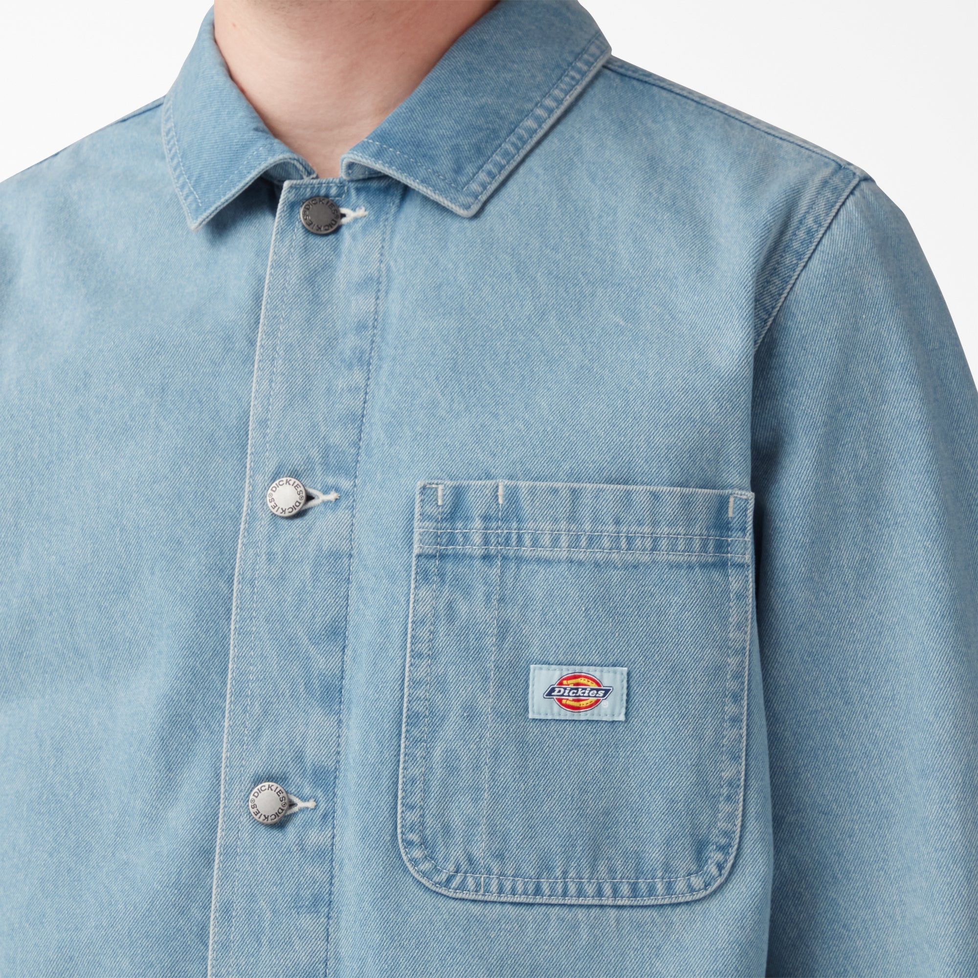 Denim Chore Coat - Image 5
