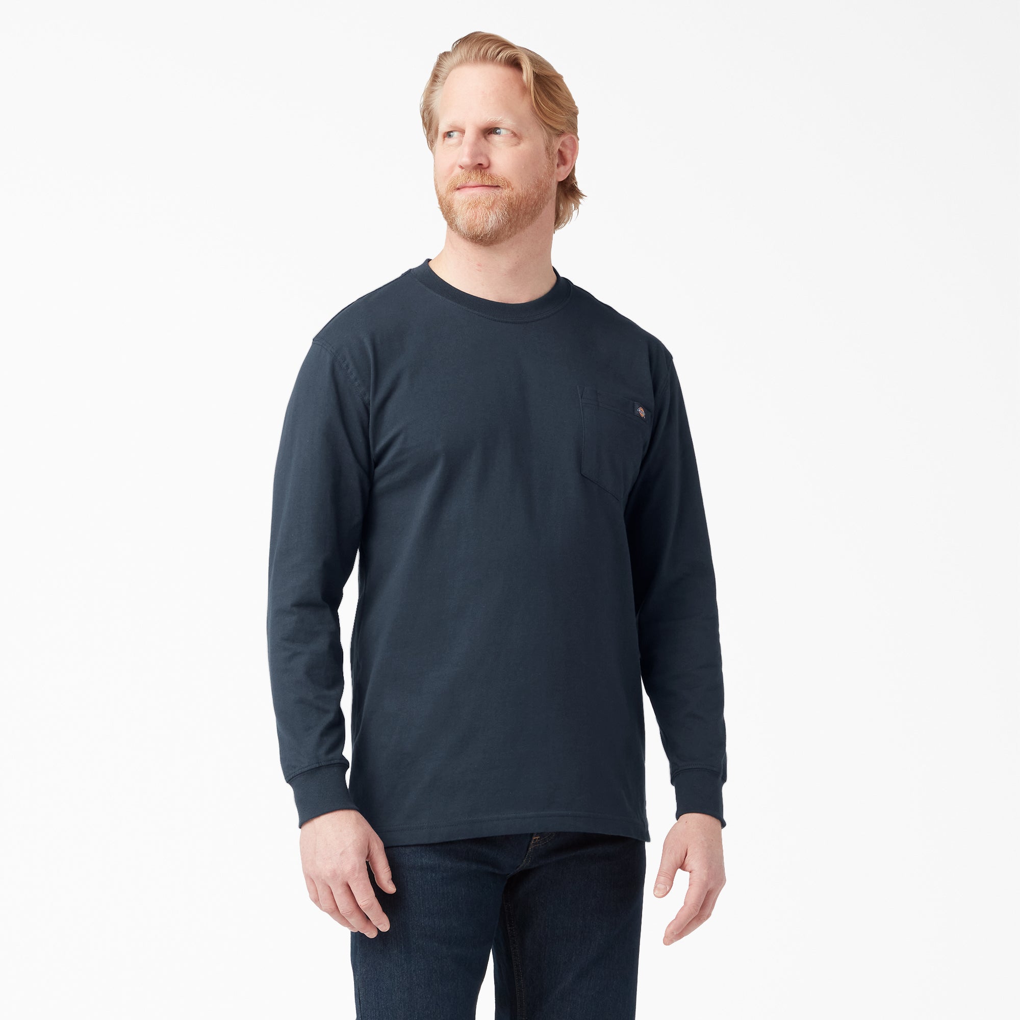 Heavyweight Long Sleeve Pocket T-Shirt
