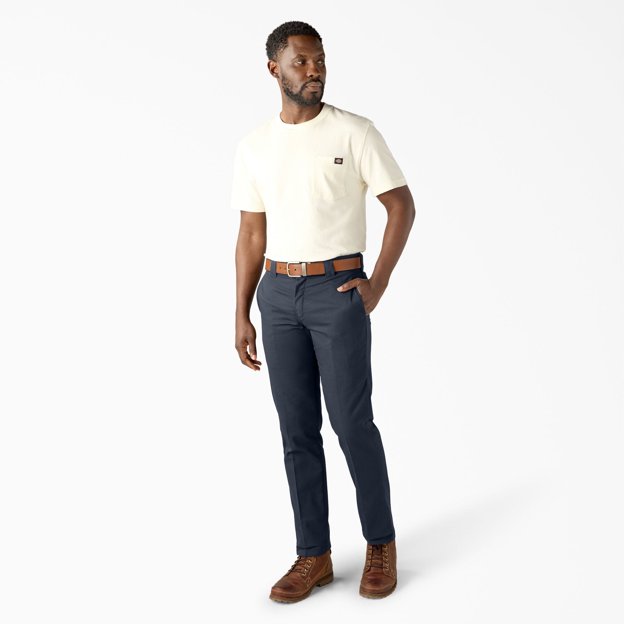 FLEX Slim Fit Tapered Leg Multi-Use Pocket Work Pants - Image 14