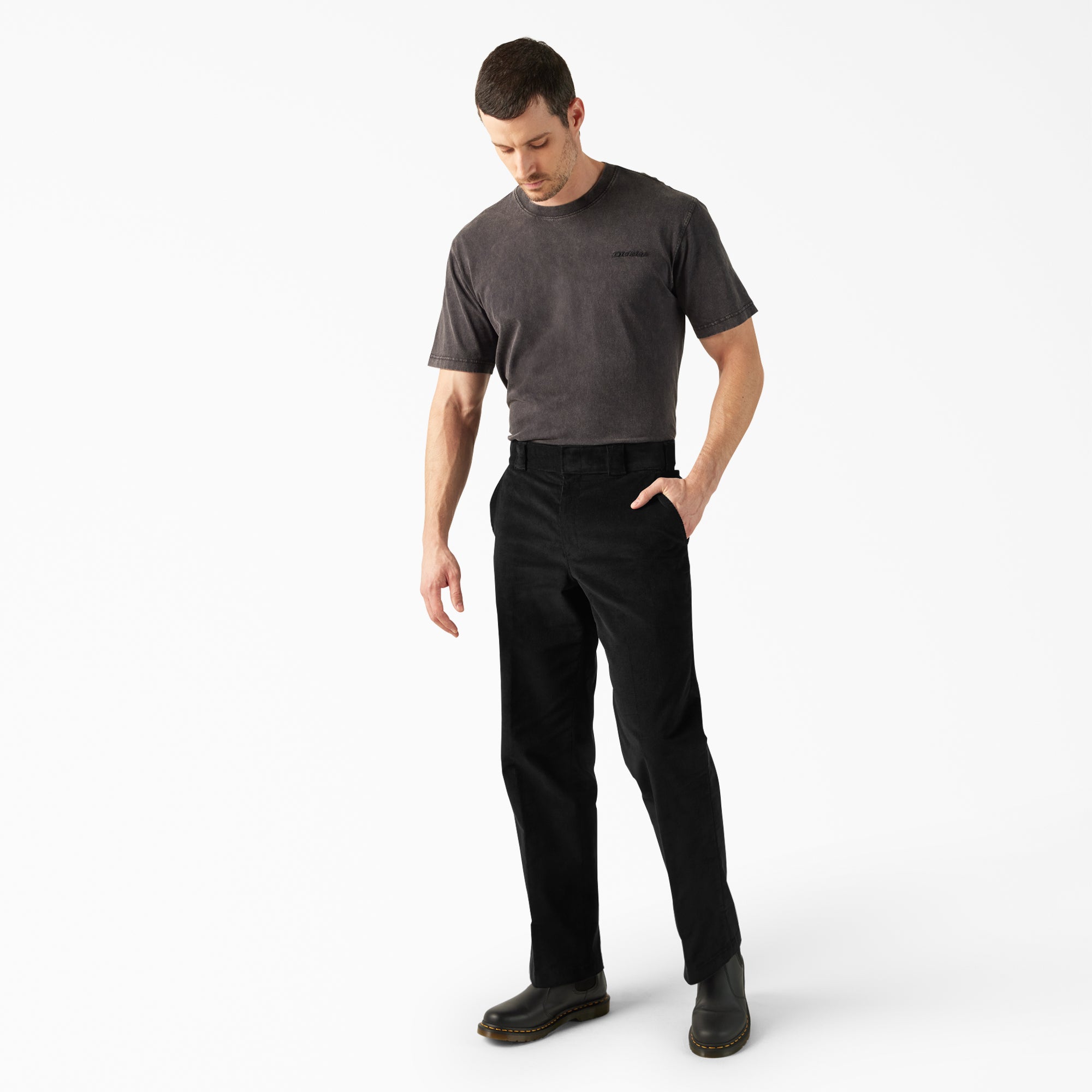 Regular Fit Corduroy Pants - Image 5
