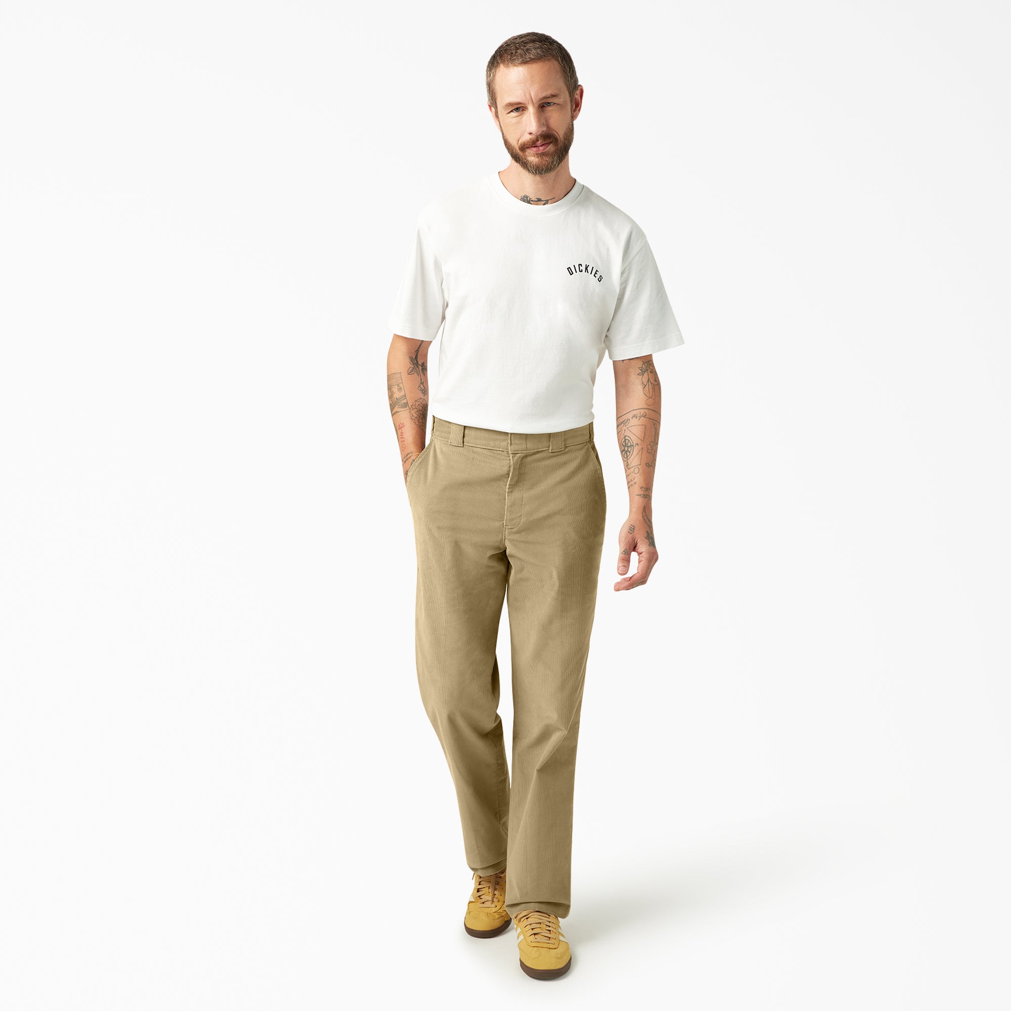 Regular Fit Corduroy Pants - Image 4