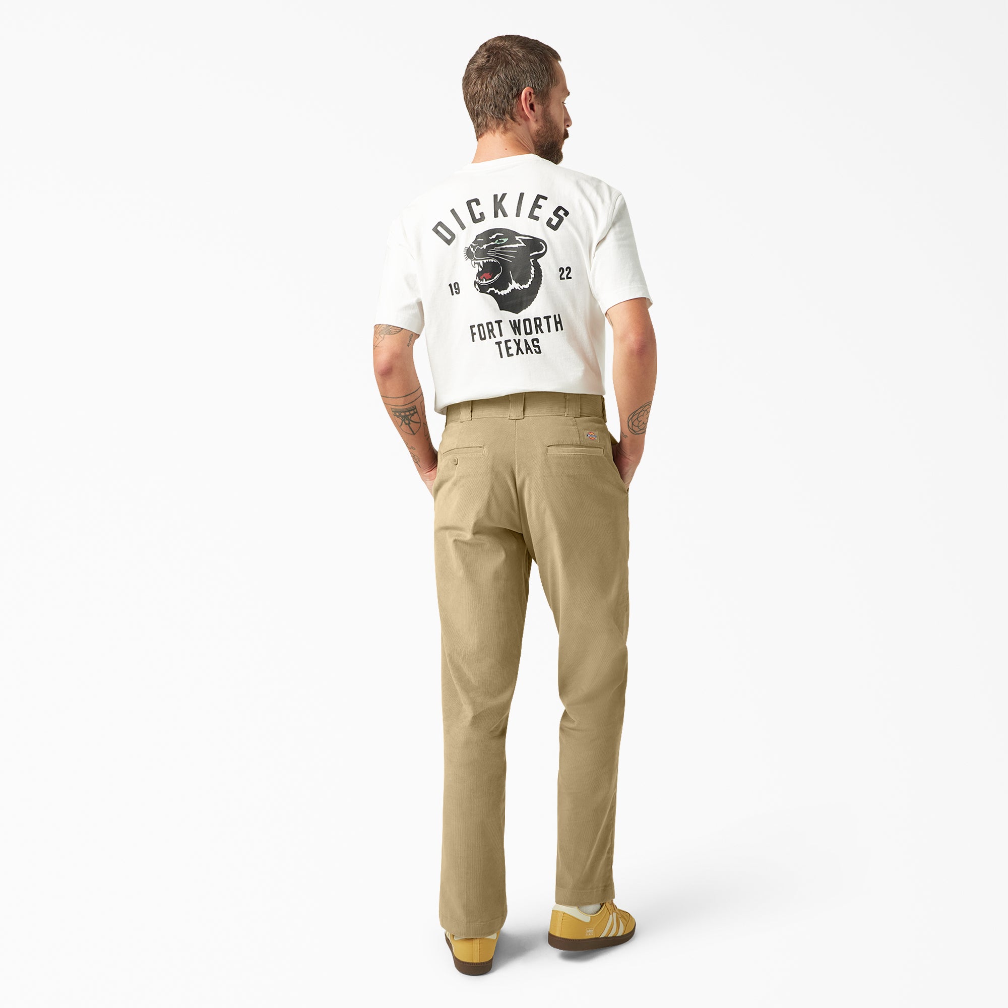 Regular Fit Corduroy Pants - Image 5