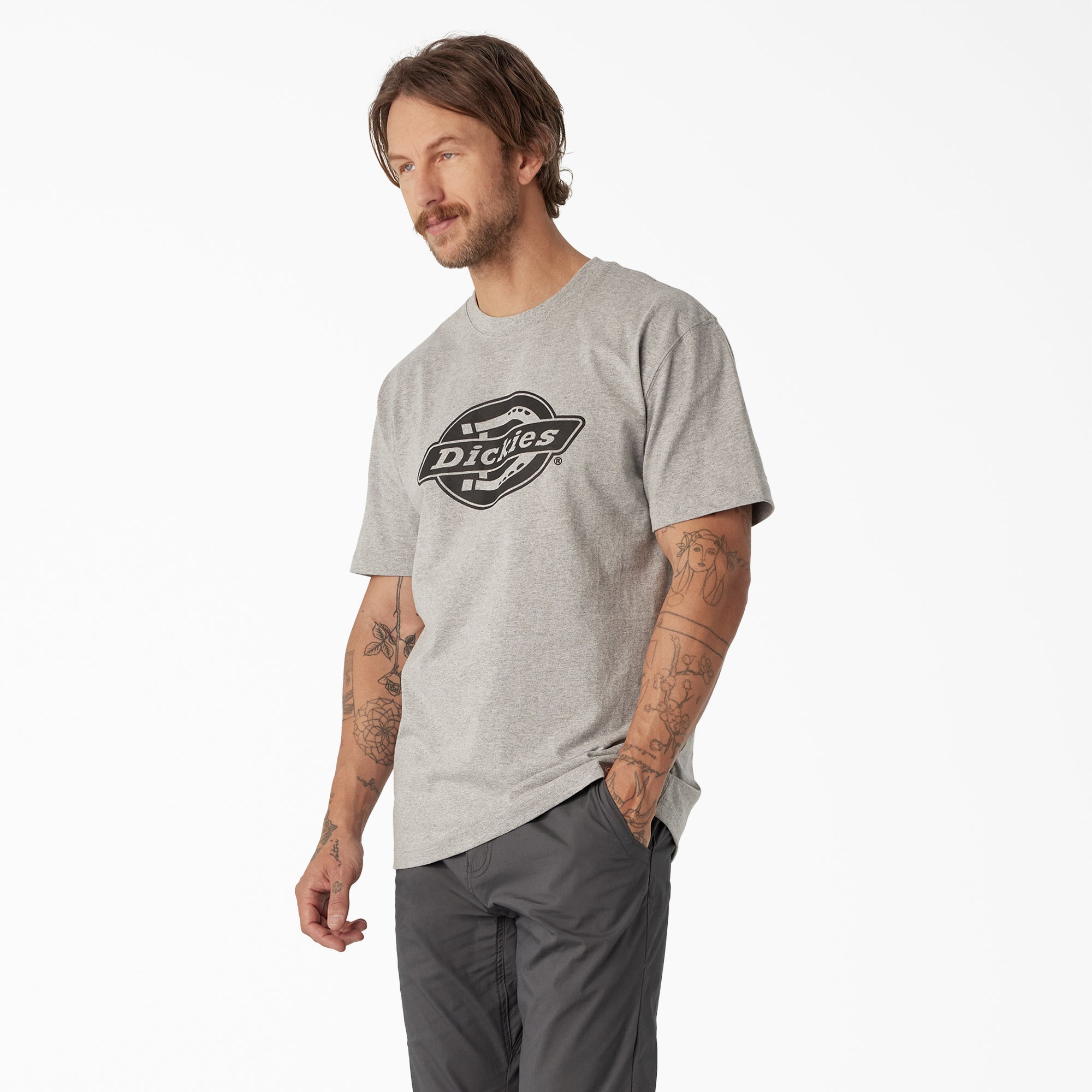 Short Sleeve Heavyweight Logo T-Shirt - Image 3