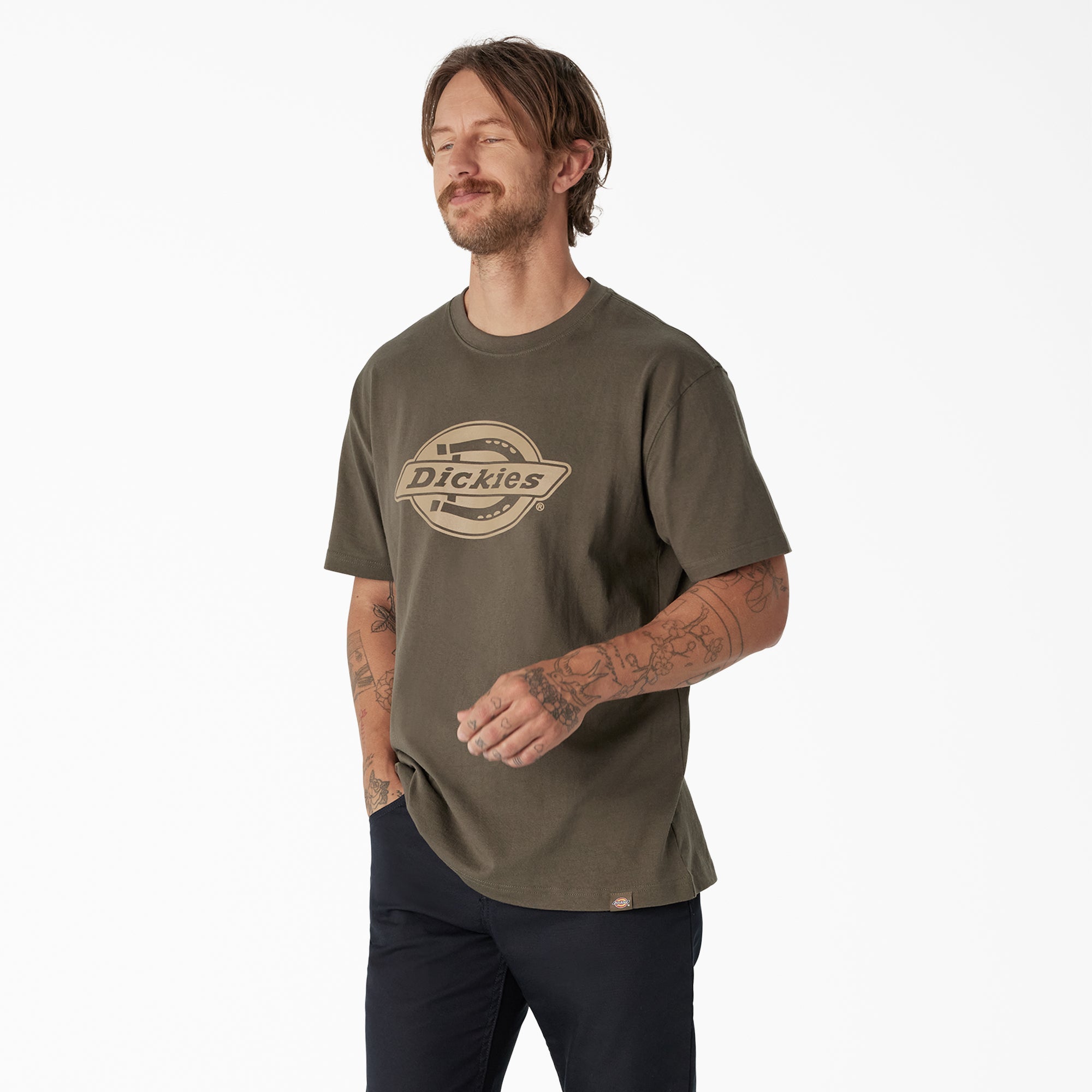 Short Sleeve Heavyweight Logo T-Shirt - Image 3