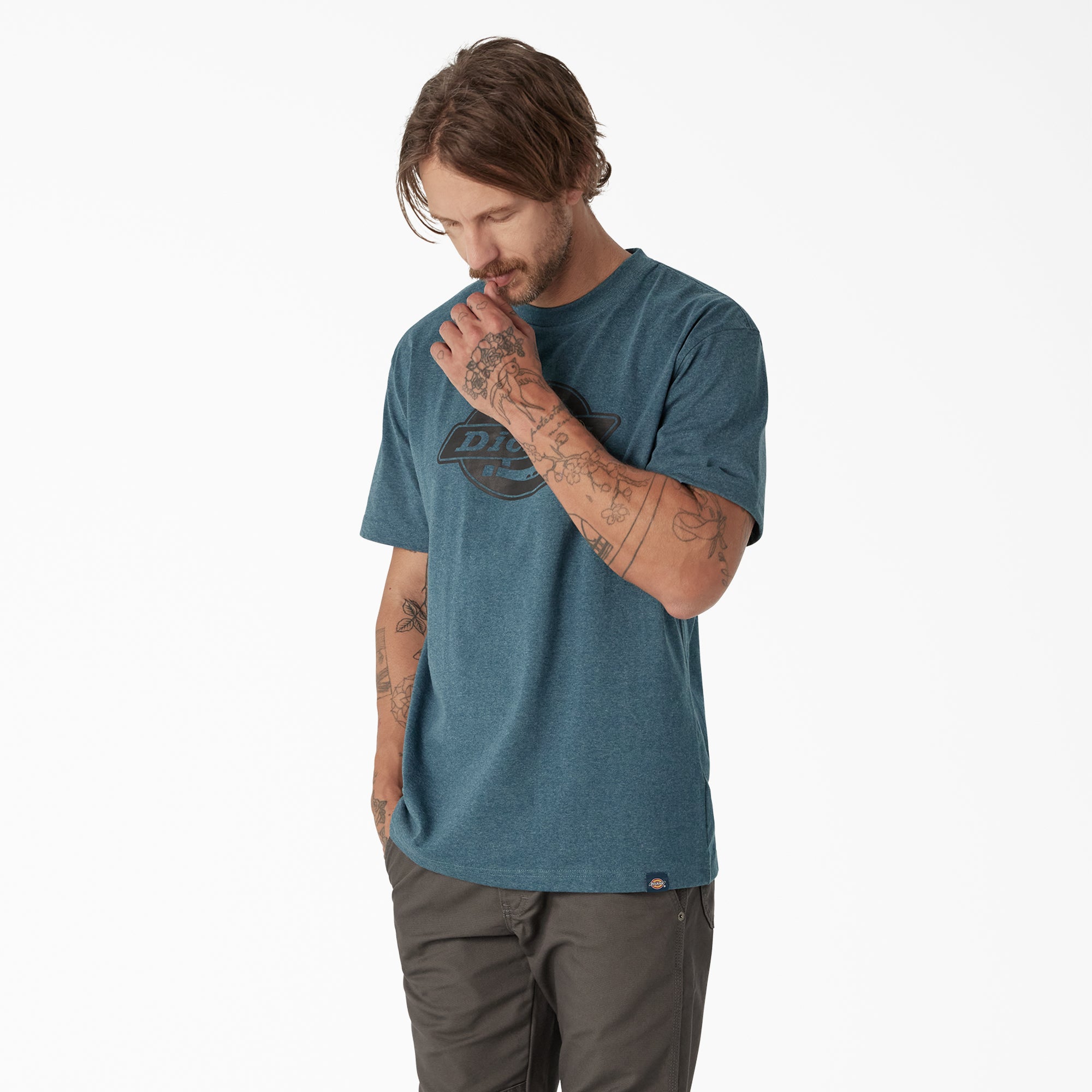 Short Sleeve Heavyweight Logo T-Shirt - Image 3