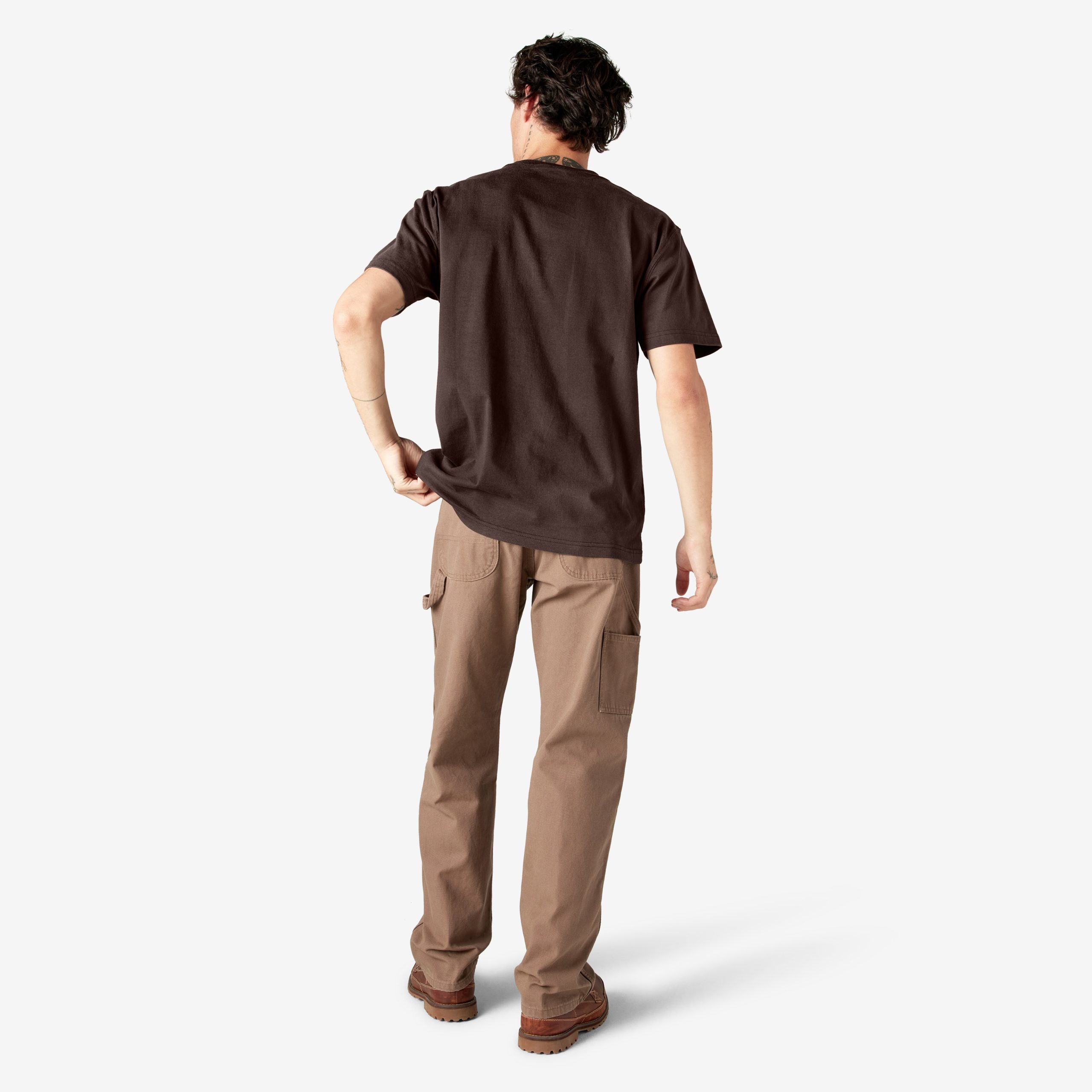 Heavyweight Short Sleeve Pocket T-Shirt - Image 6