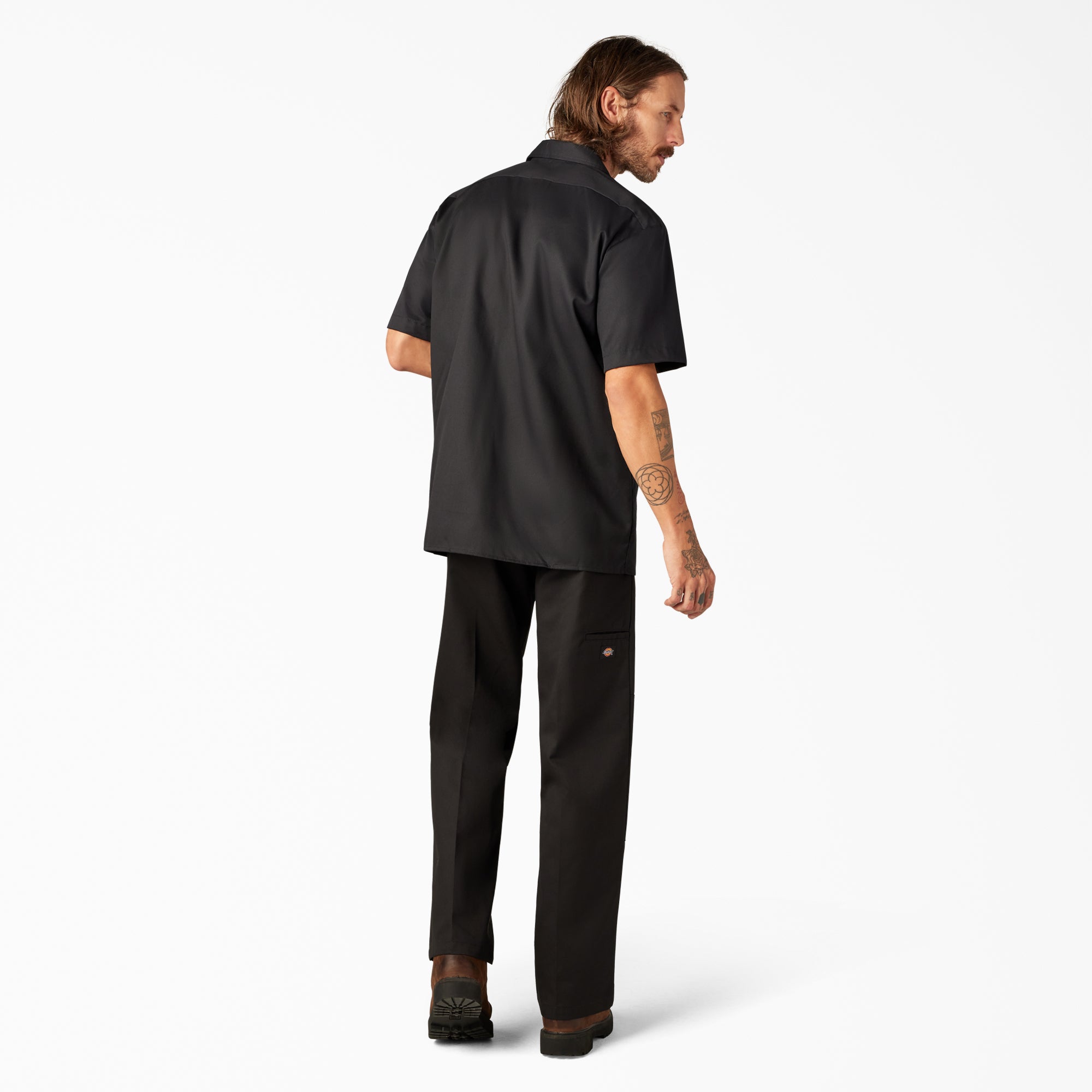 FLEX Relaxed Fit Short Sleeve Work Shirt - Image 6