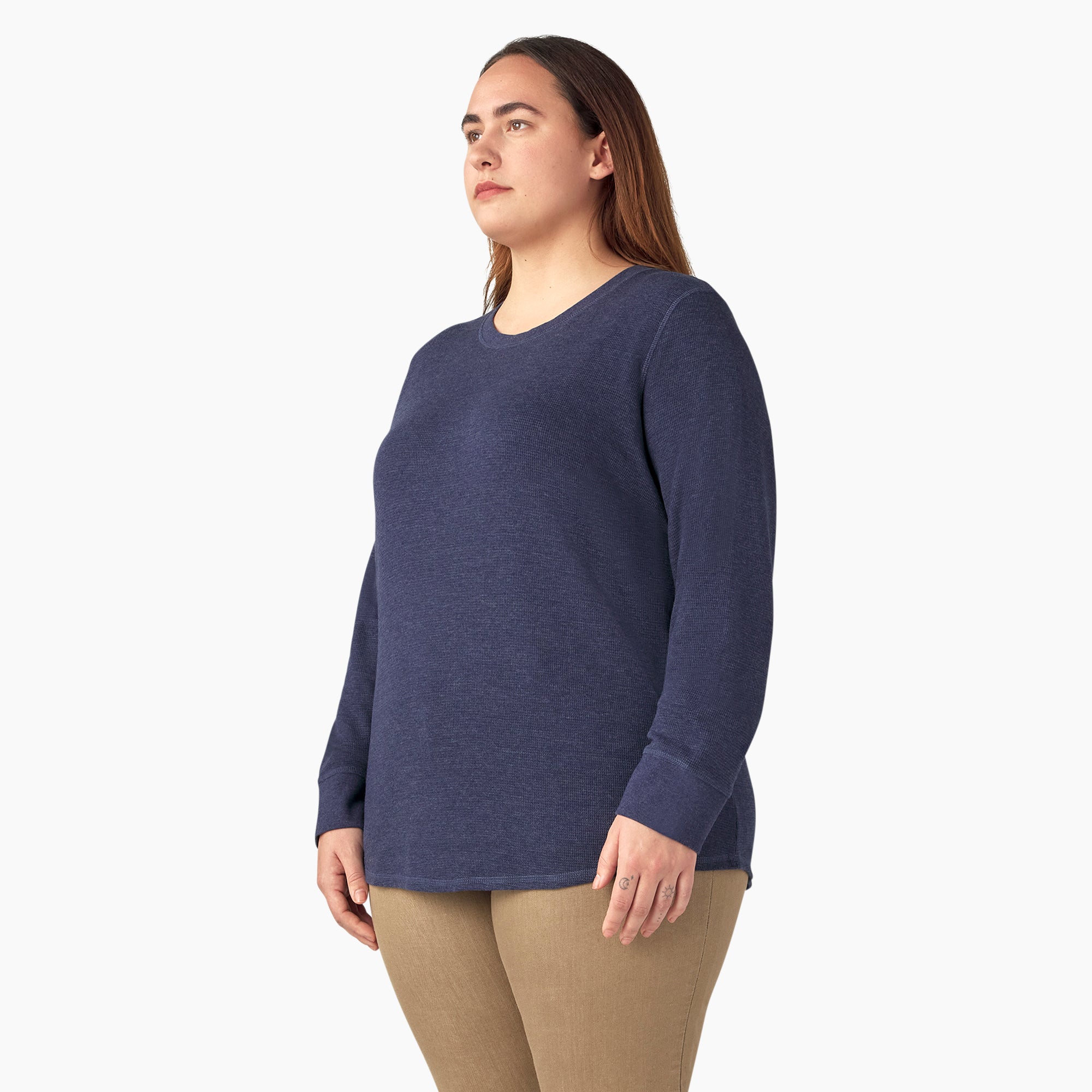 Women's Plus Long Sleeve Thermal Shirt - Image 3