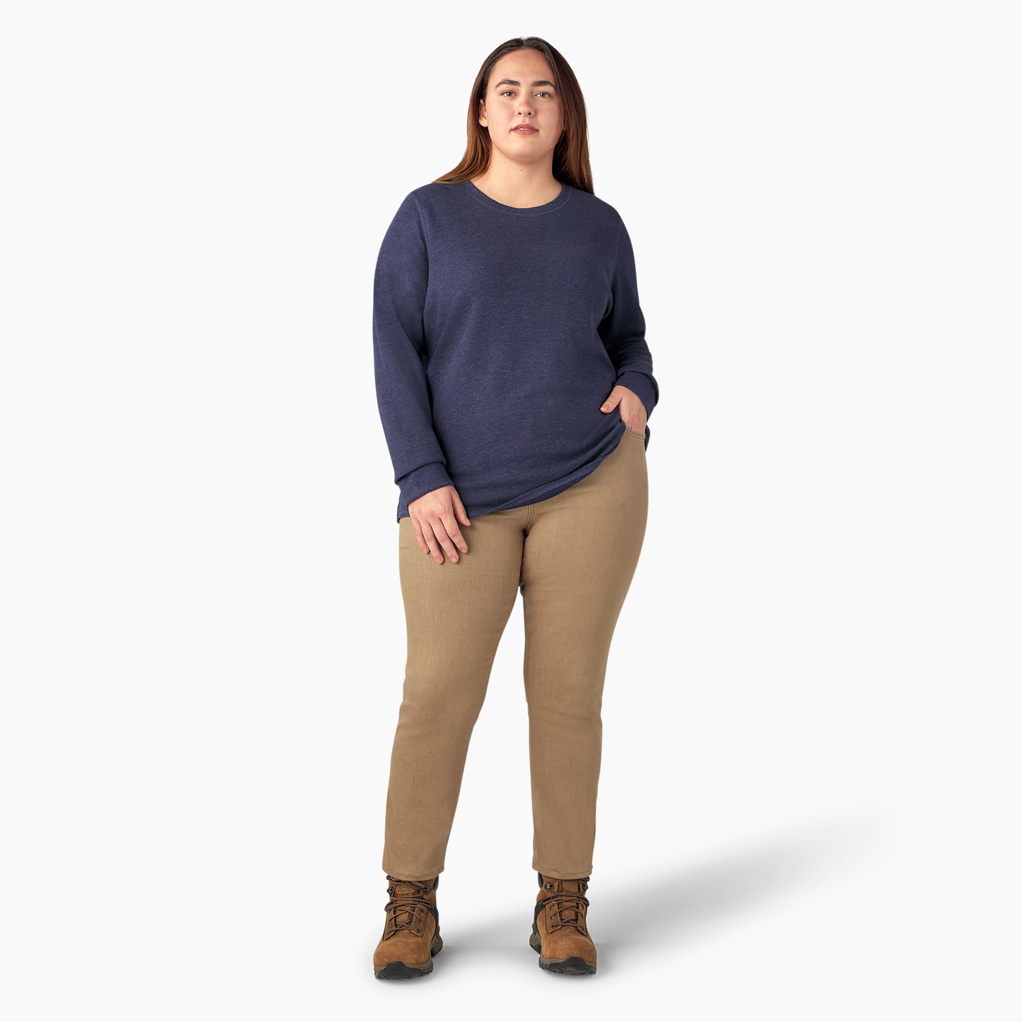 Women's Plus Long Sleeve Thermal Shirt - Image 5
