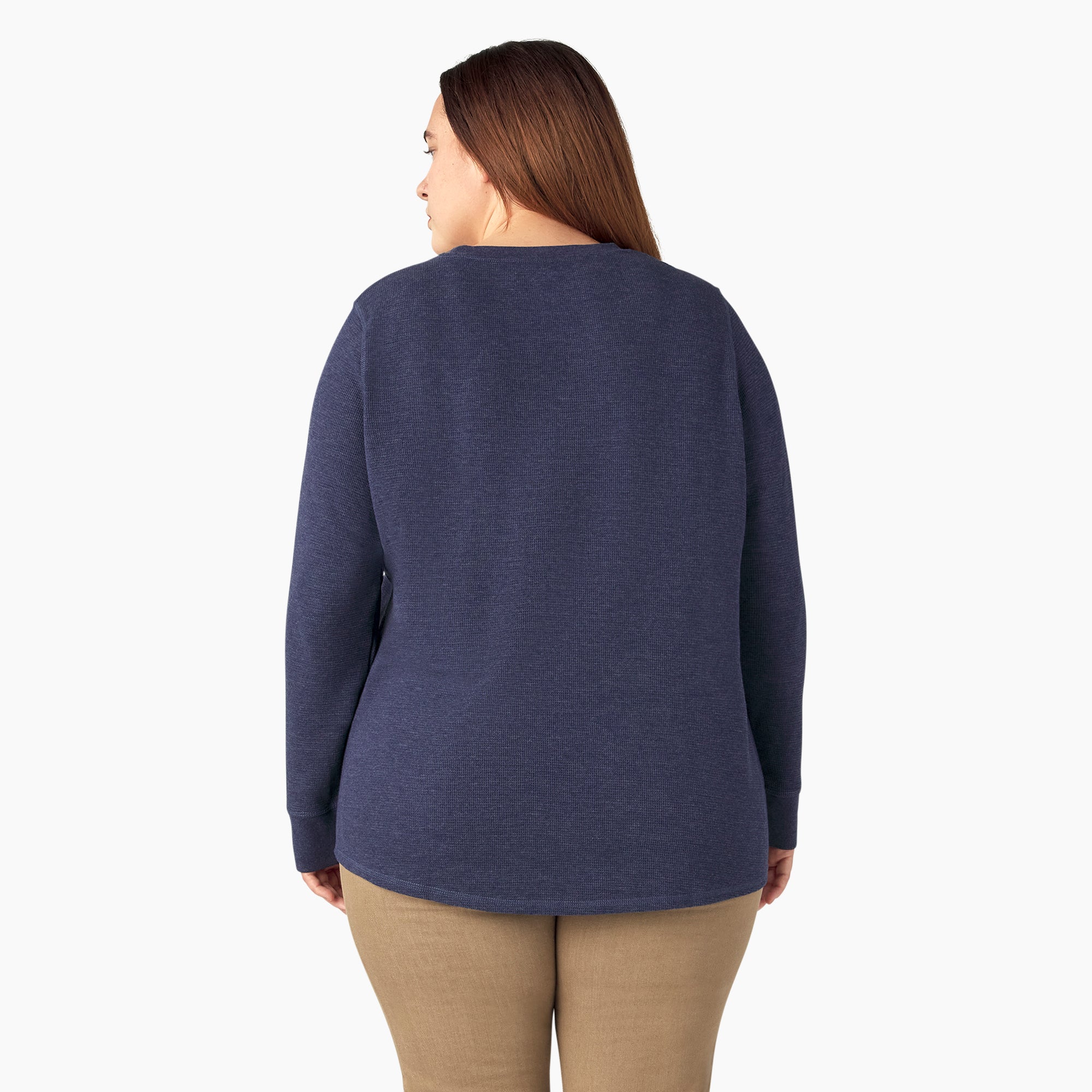Women's Plus Long Sleeve Thermal Shirt - Image 2