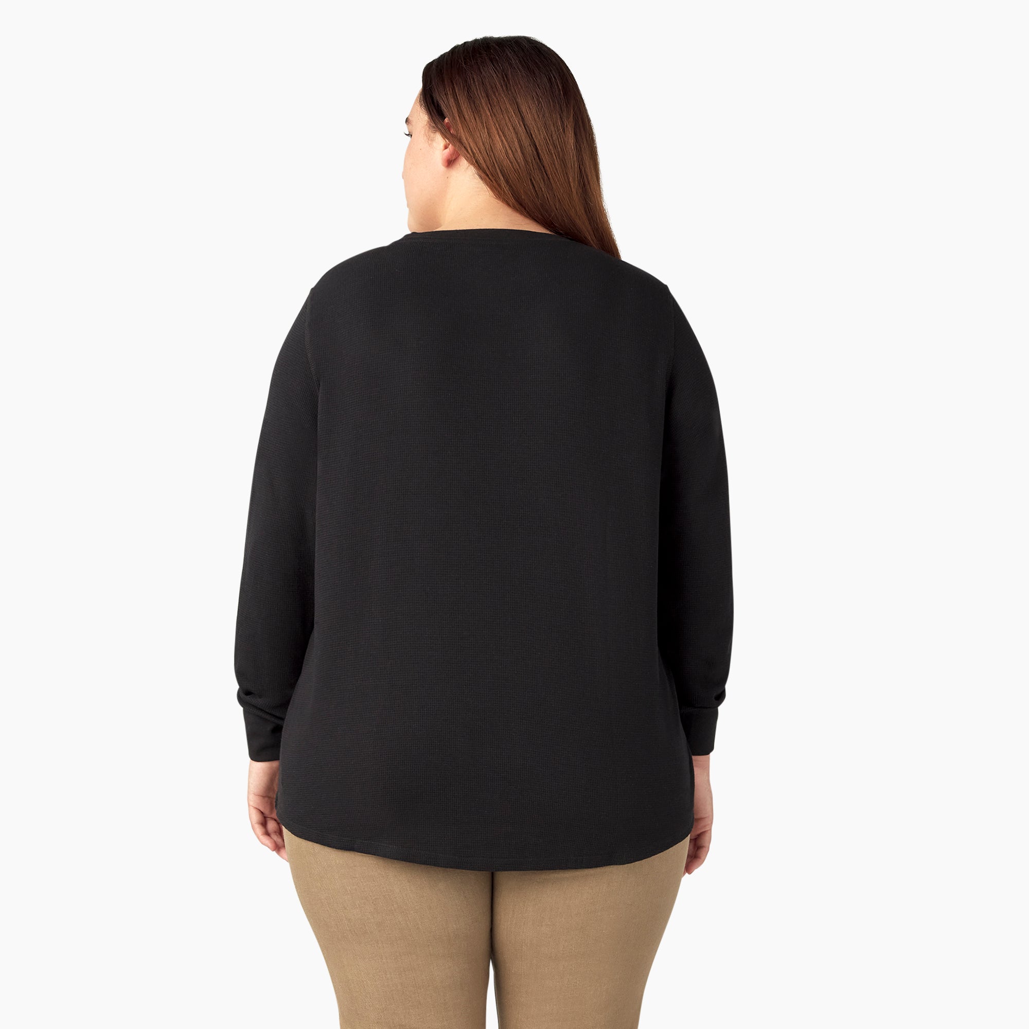 Women's Plus Long Sleeve Thermal Shirt - Image 2