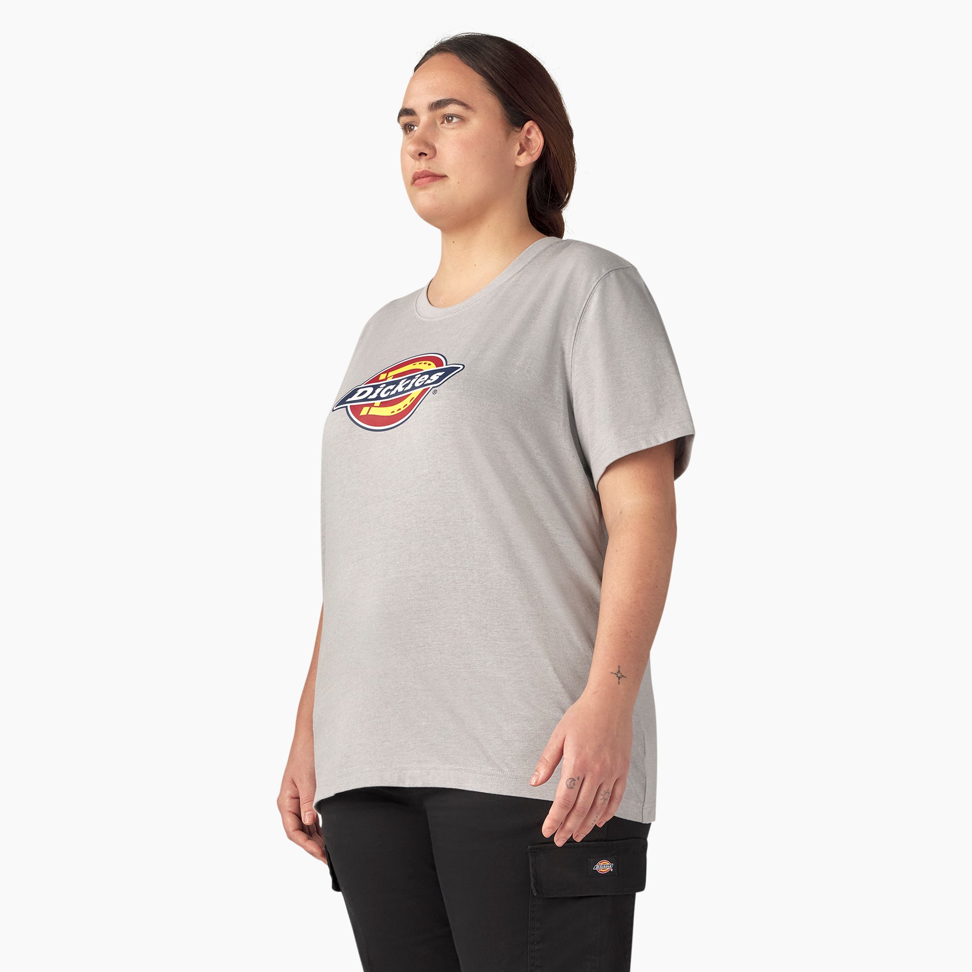 Women's Plus Heavyweight Logo T-Shirt - Image 3