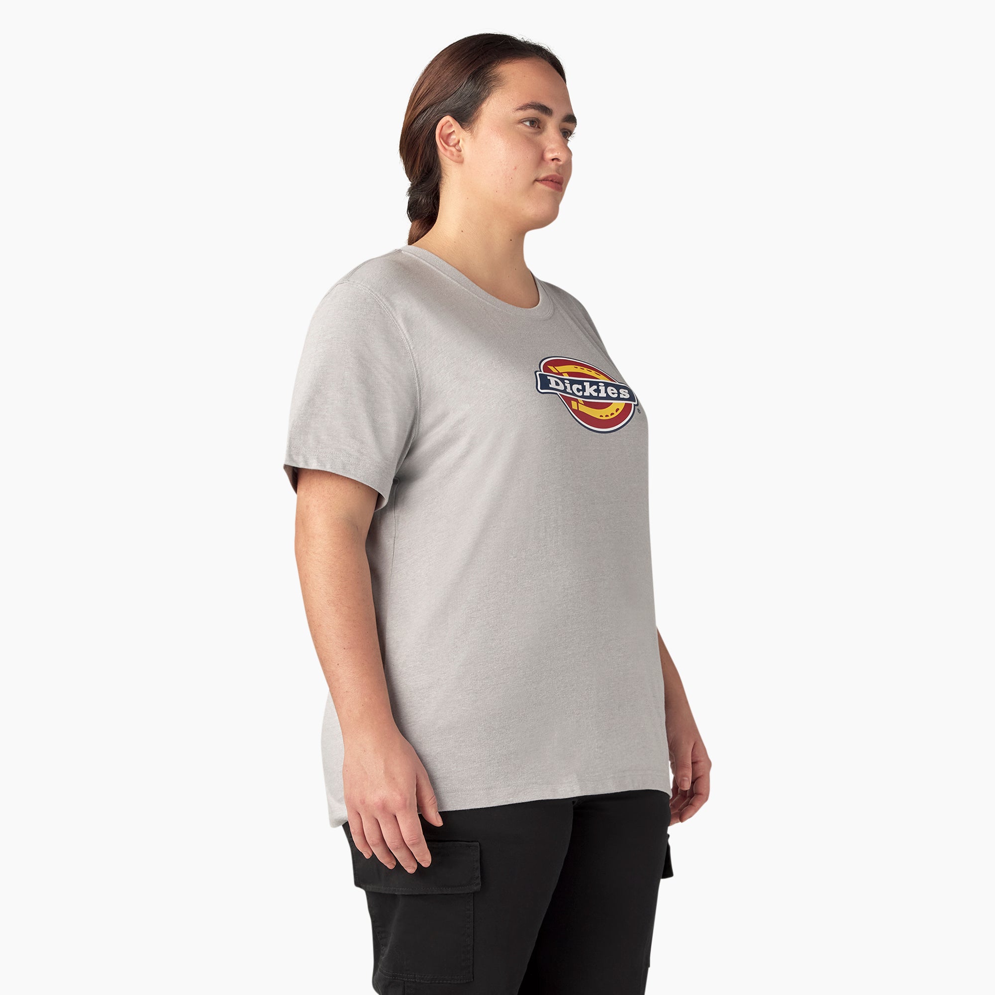 Women's Plus Heavyweight Logo T-Shirt - Image 4