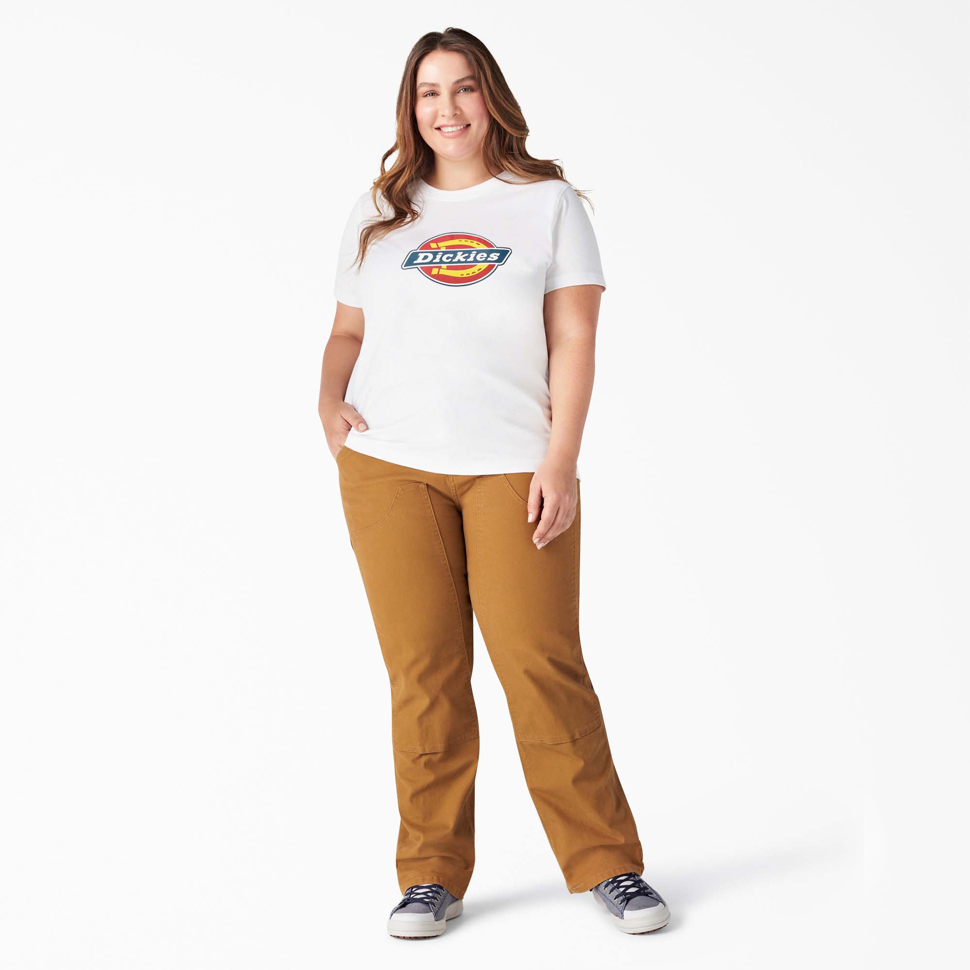 Women's Plus Heavyweight Logo T-Shirt - Image 3