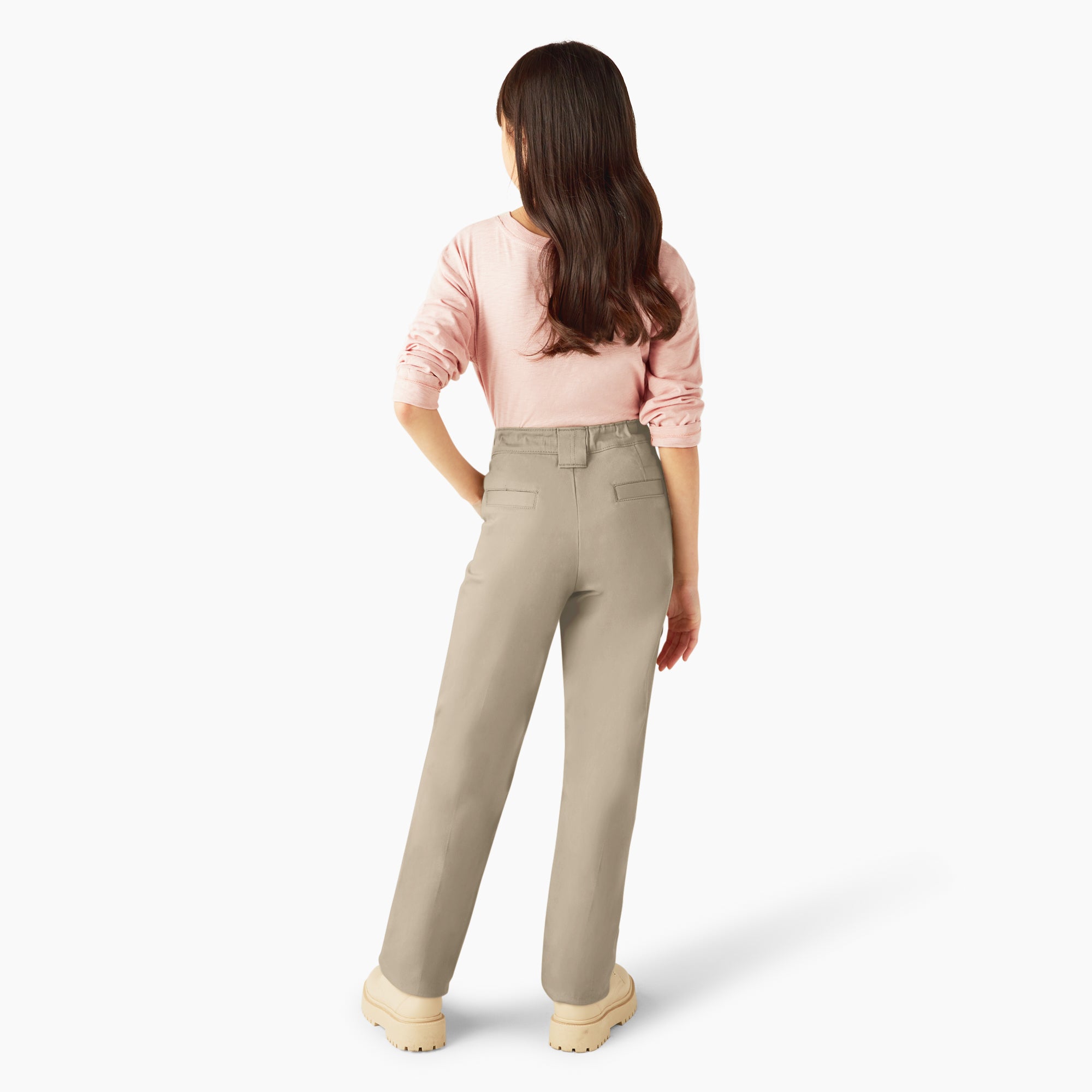 Girls' Slim Fit Pants. 4-20 - Image 5