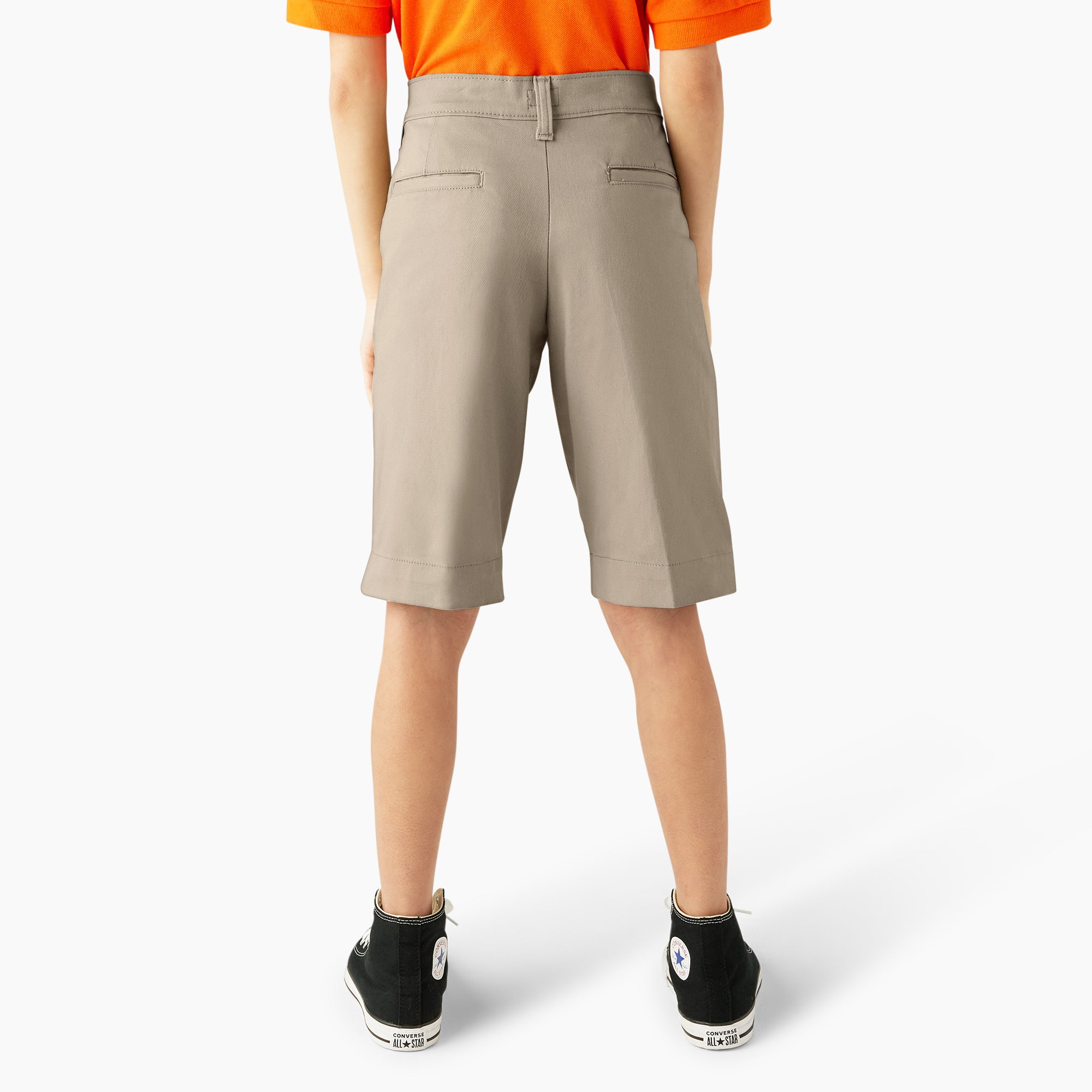 Girls' Classic Fit Bermuda Shorts. 4-20 - Image 2