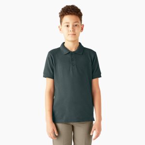 Kids' Piqu?? Short Sleeve Polo