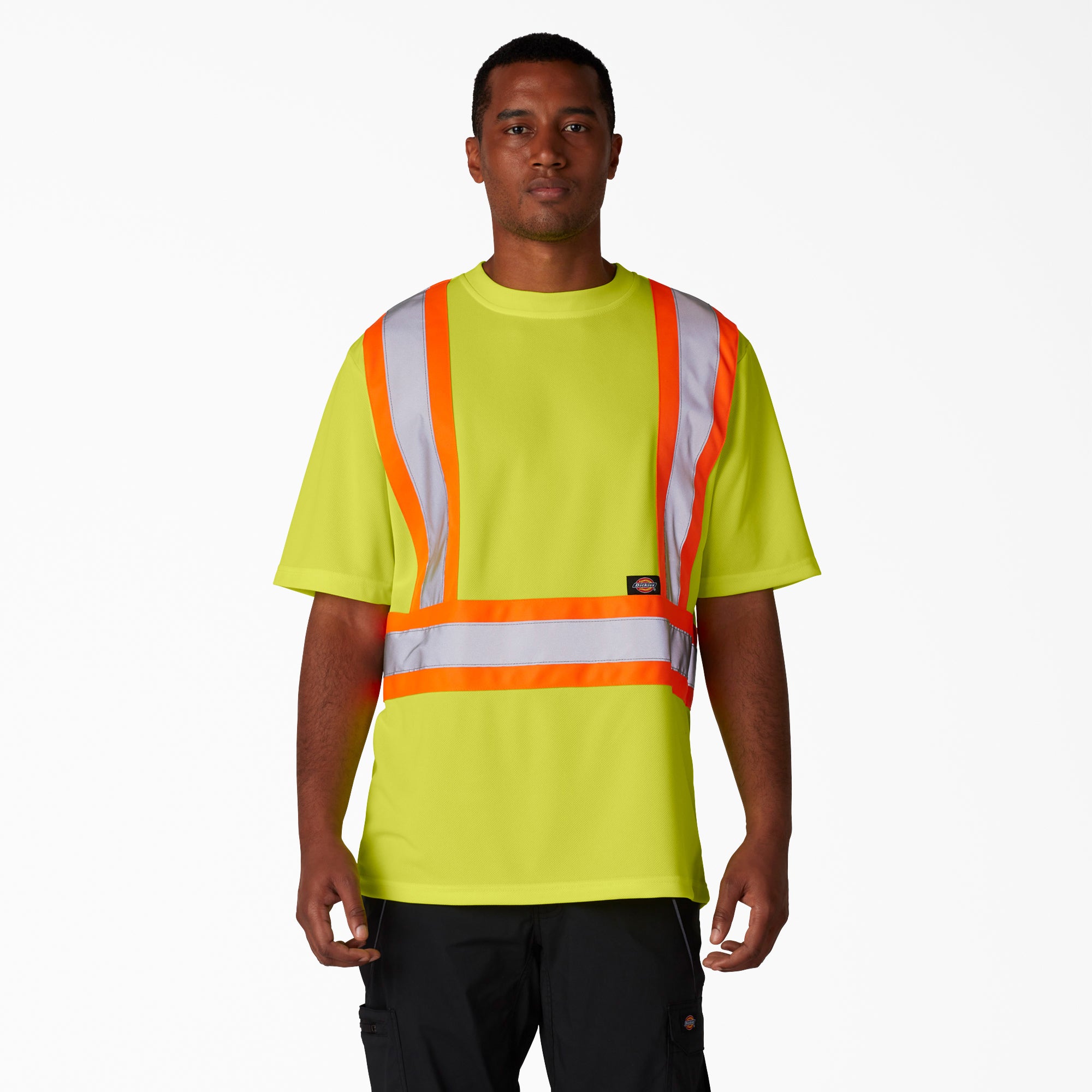 Hi Vis Safety Short Sleeve T-Shirt - Image 6