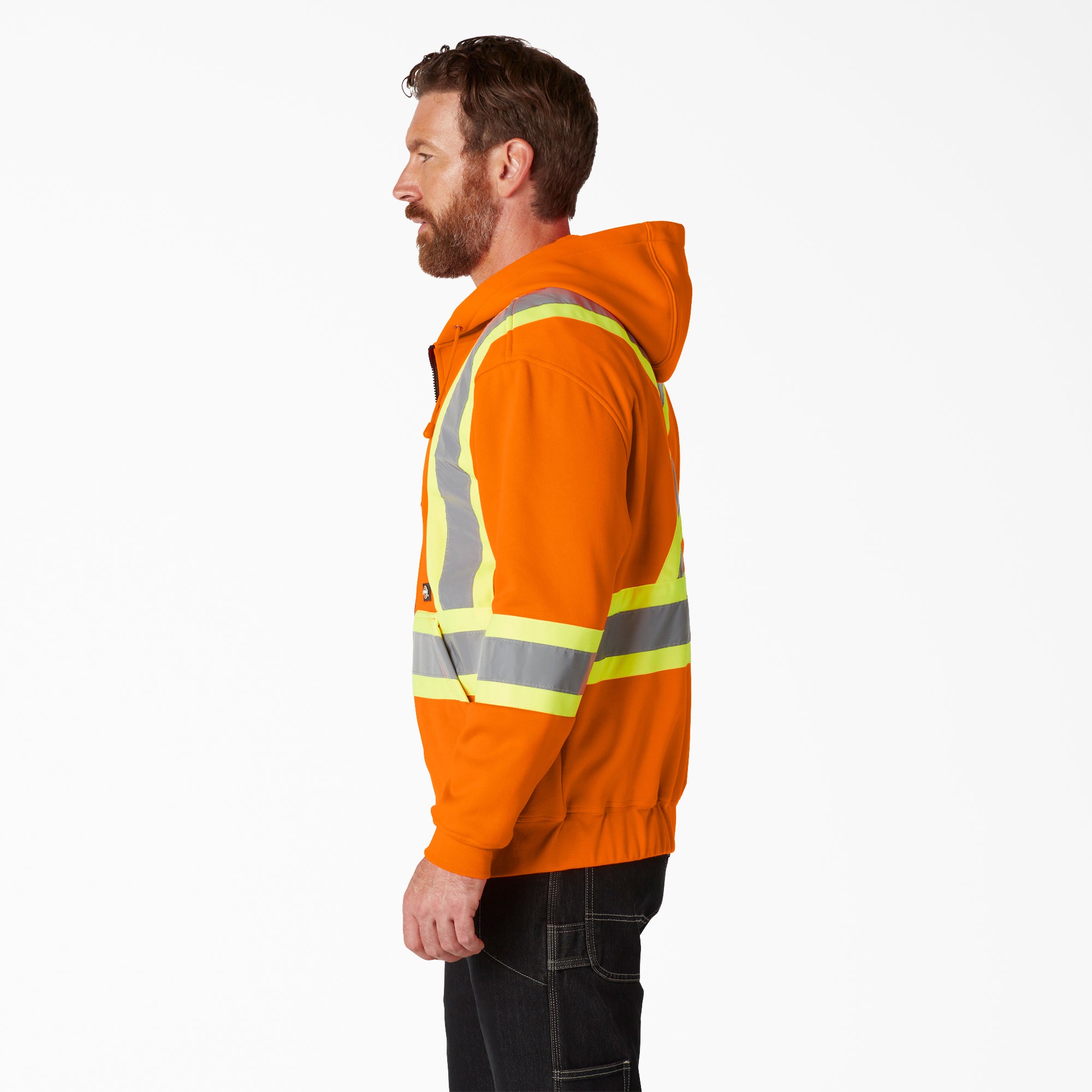 Hi Vis Safety Hoodie - Image 3