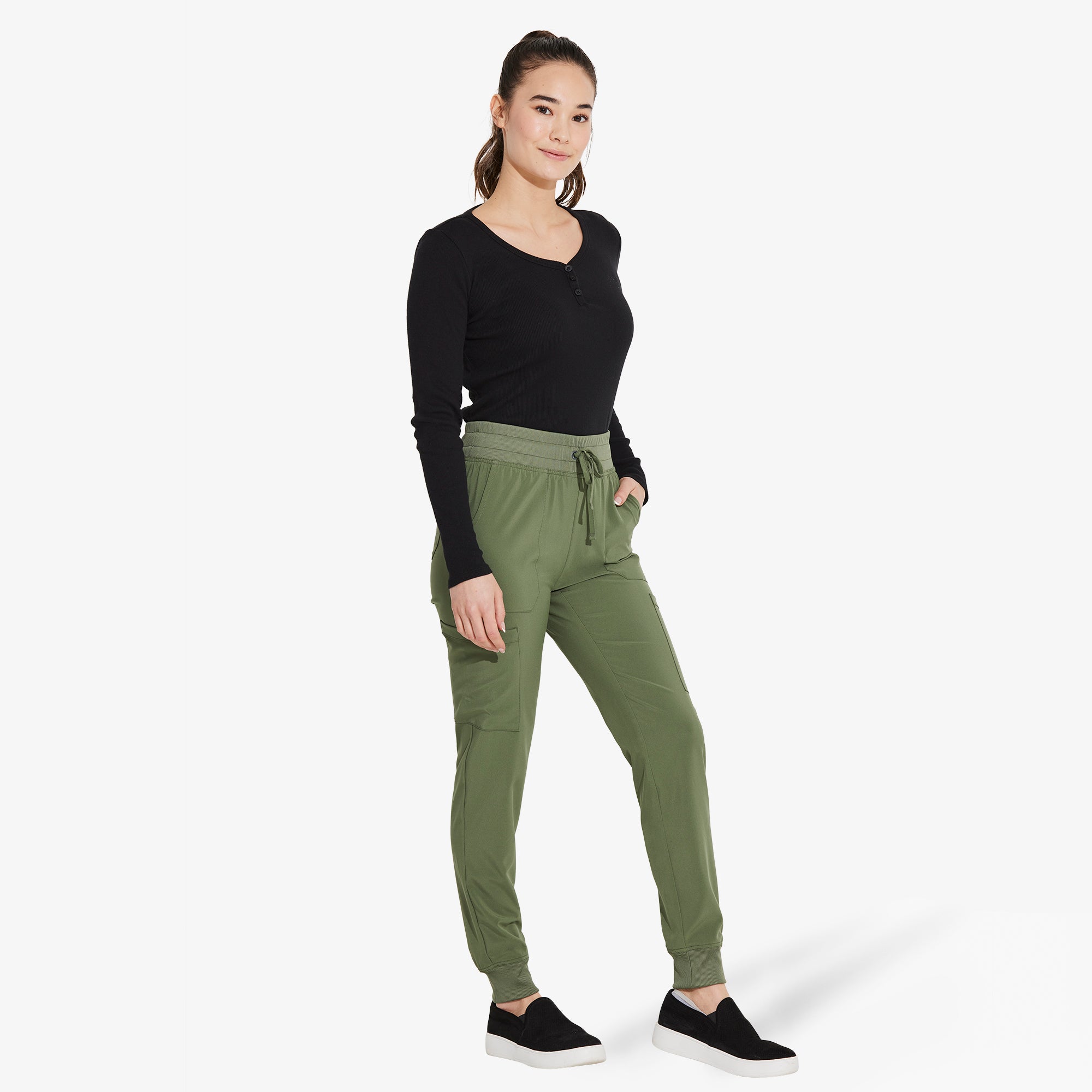 Women's EDS Essentials Jogger Scrub Pants - Image 6
