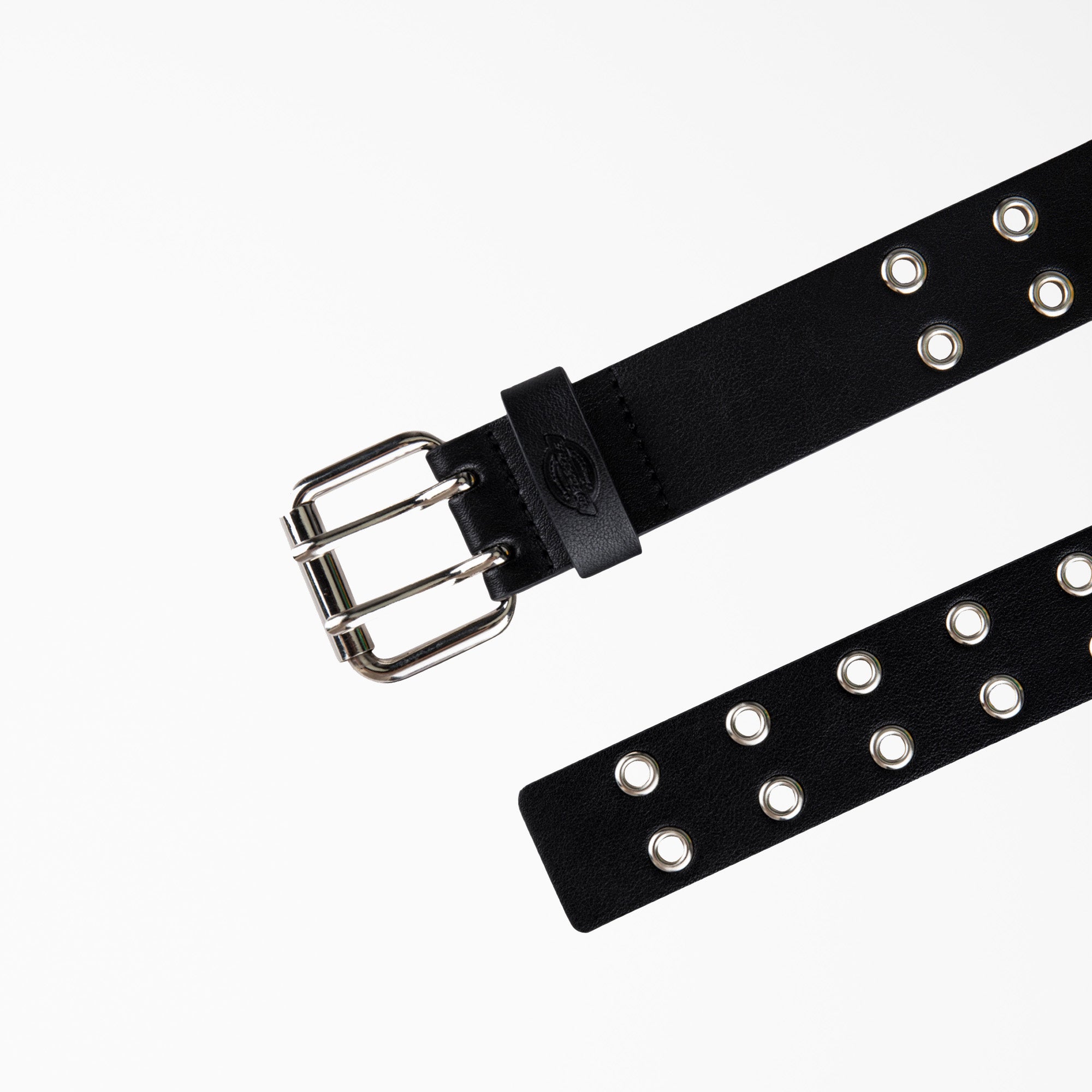Women's Leather Double Grommet Belt - Image 4