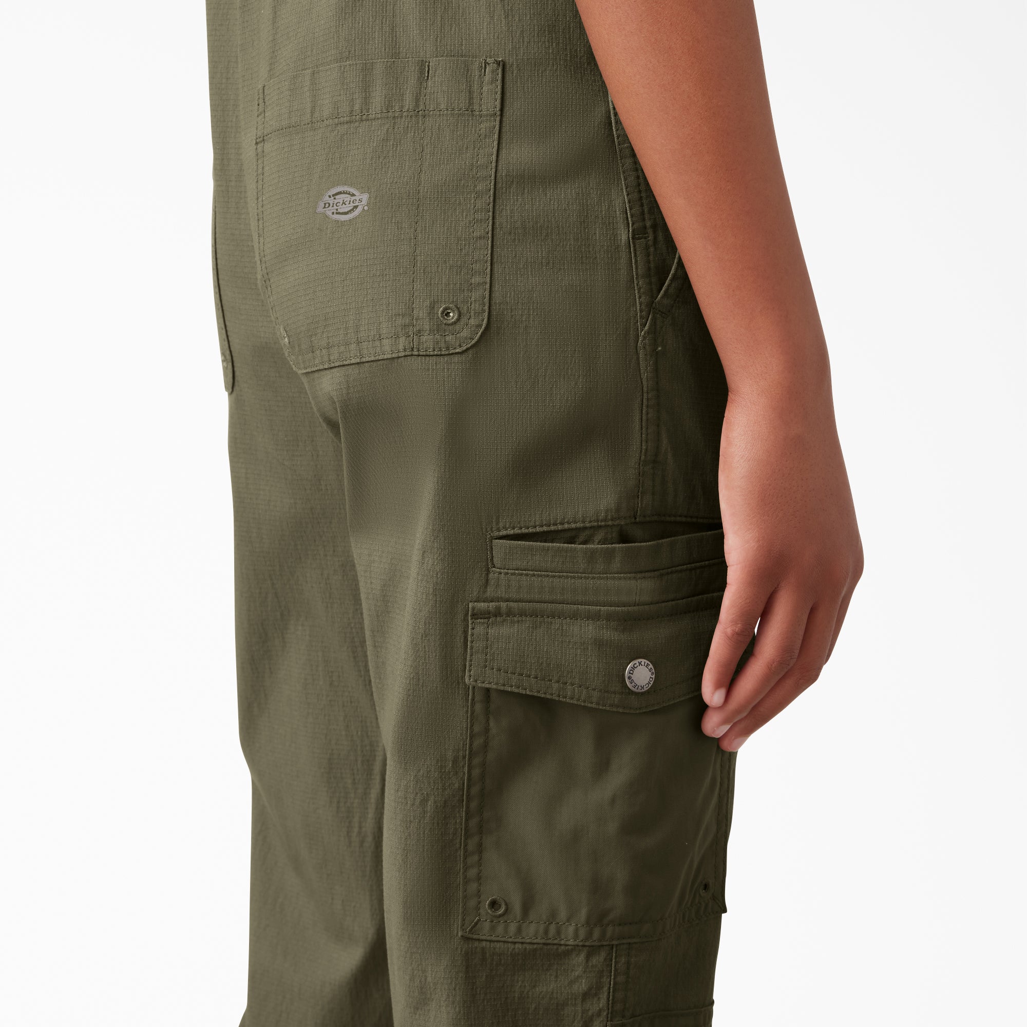 Women's Cooling Ripstop Bib Overalls - Image 5