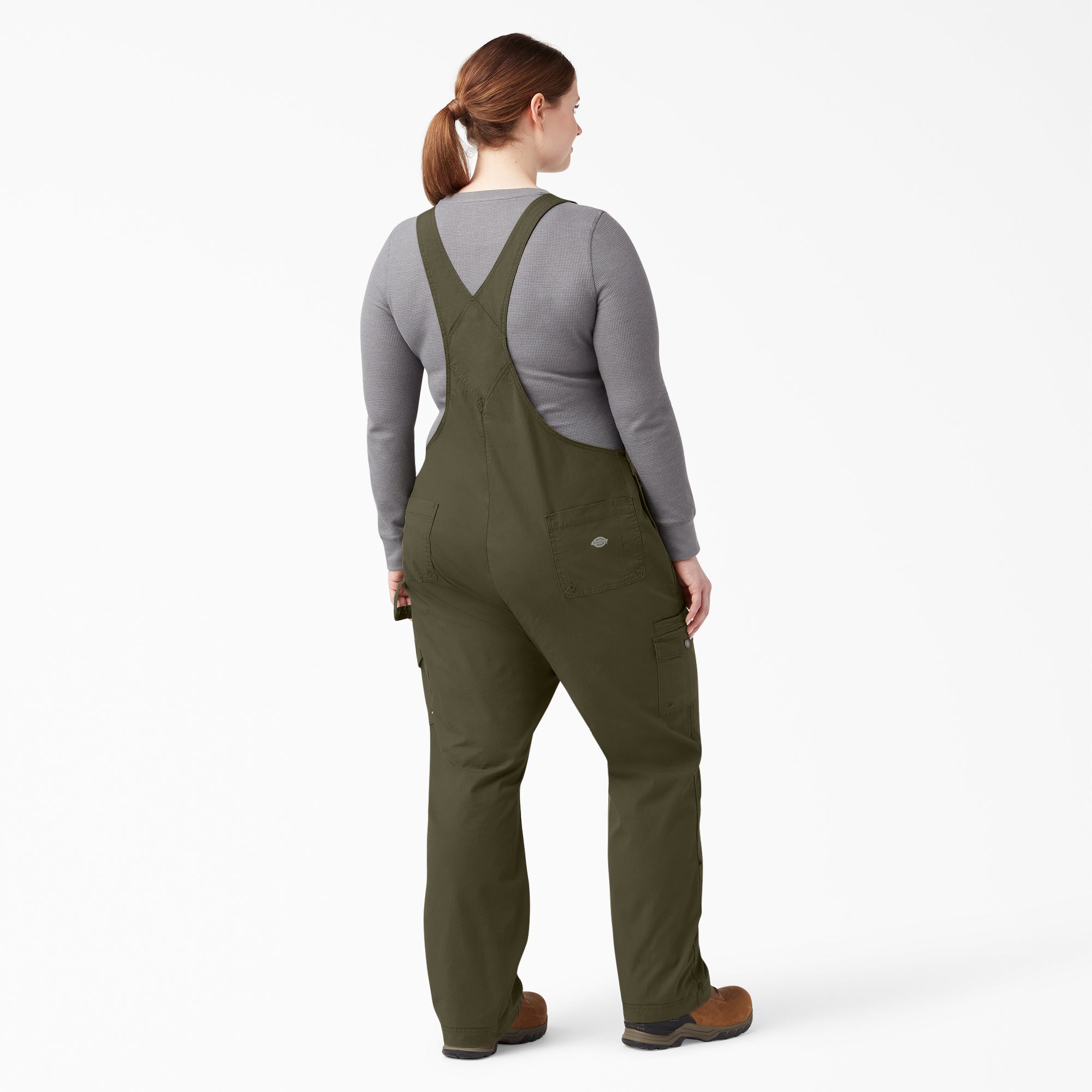 Women's Plus Cooling Ripstop Bib Overalls - Image 2
